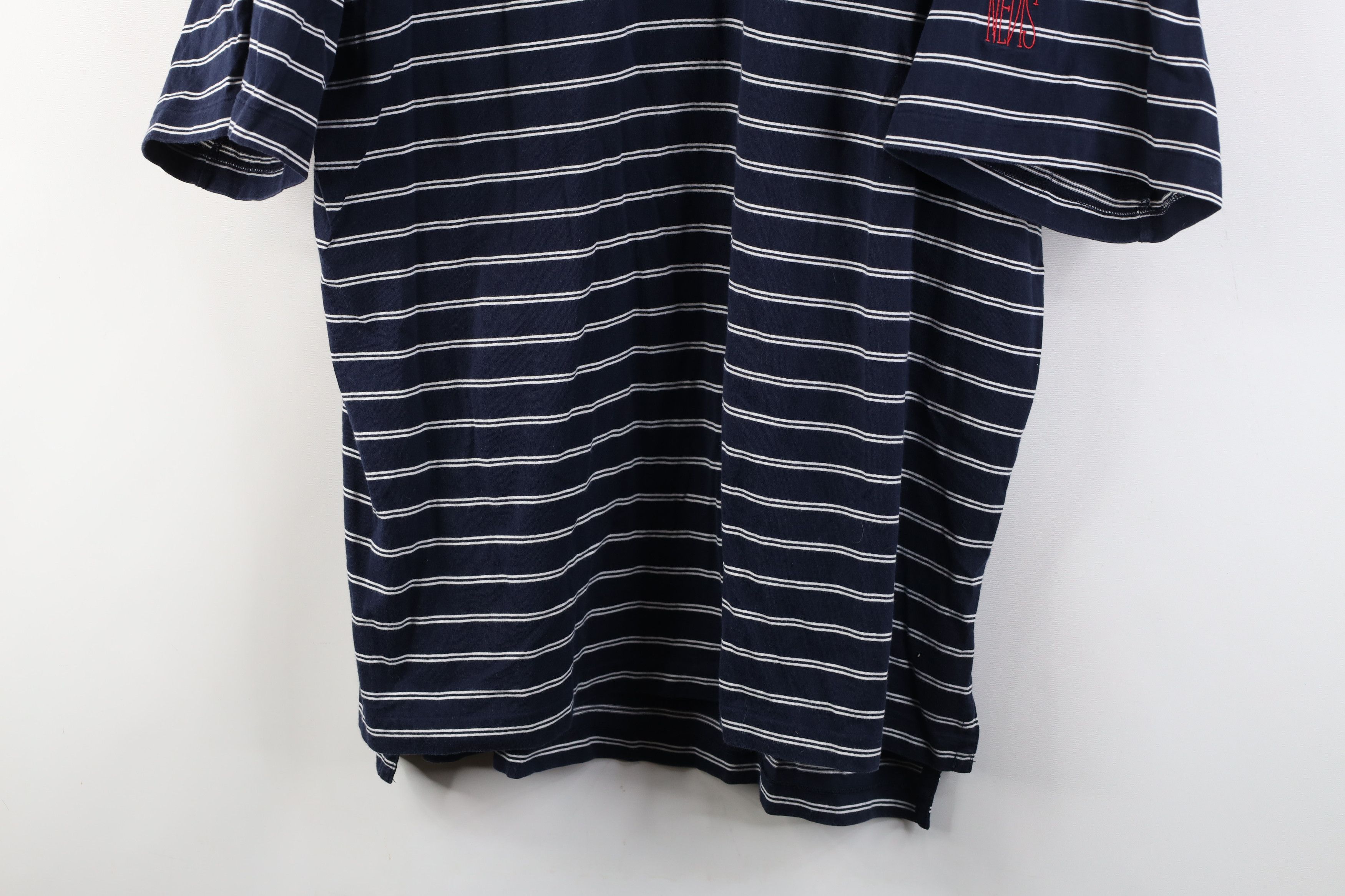 Ralph Lauren Vintage 90s Ralph Lauren Nevis Island Striped Golf Polo Size US L / EU 52-54 / 3 - 3 Thumbnail