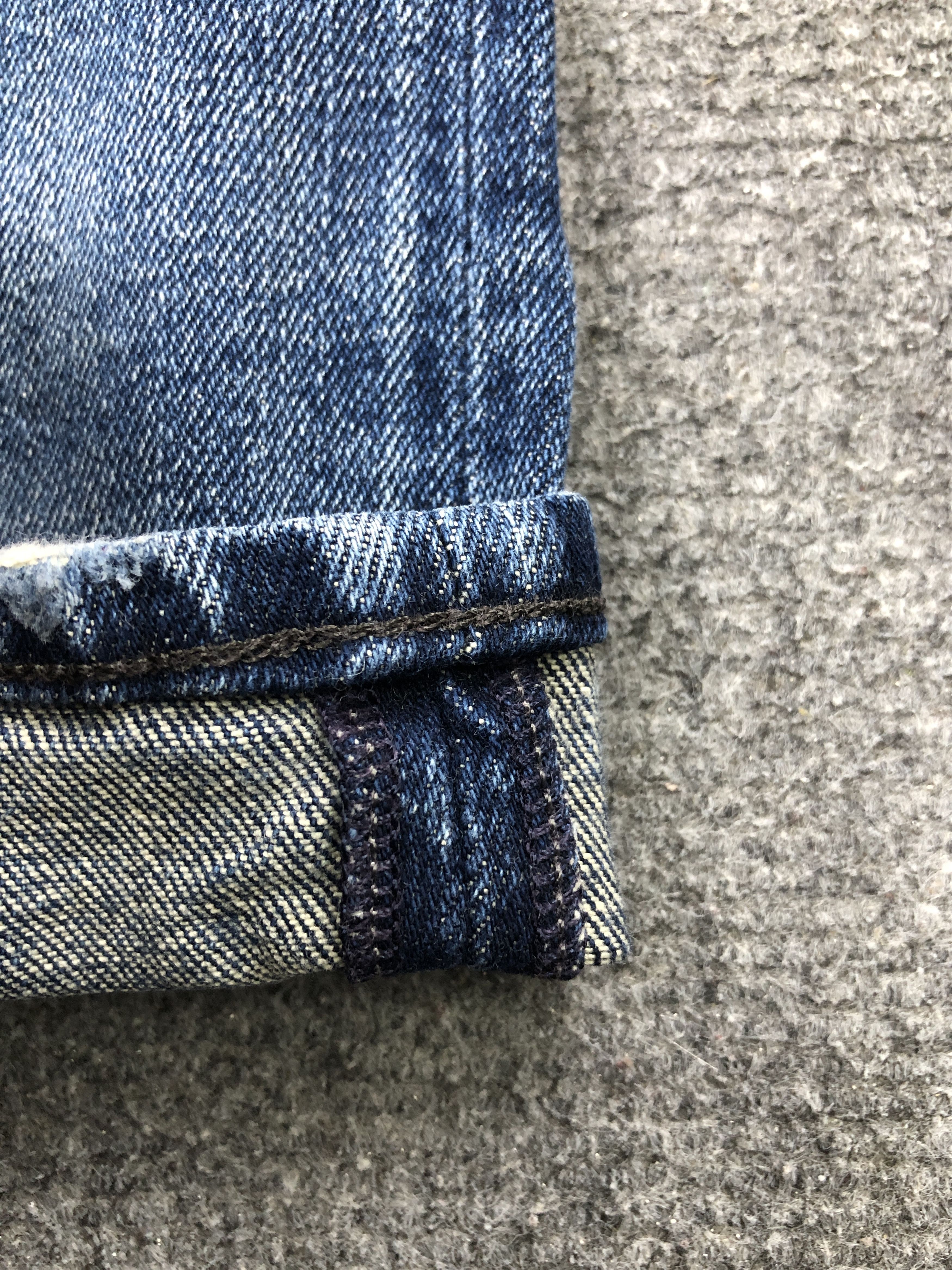 Polo Ralph Lauren × Vintage Vintage Polo Ralph Lauren Distressed Jeans DP2481 Size US 34 / EU 50 - 10 Thumbnail