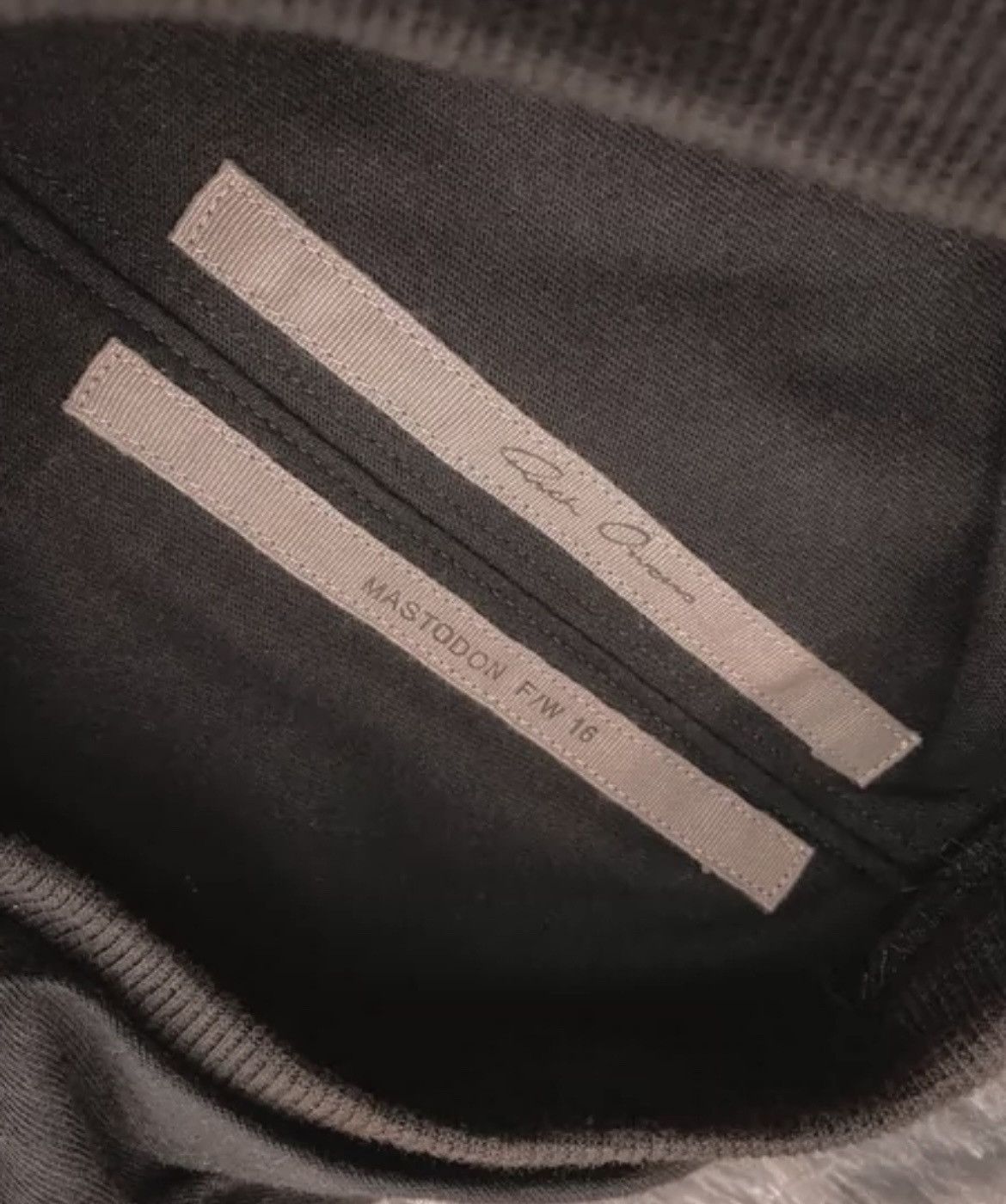 Rick Owens Rick Owens' mainline show irregular folds stacked and spliced sweater Size US S / EU 44-46 / 1 - 2 Thumbnail