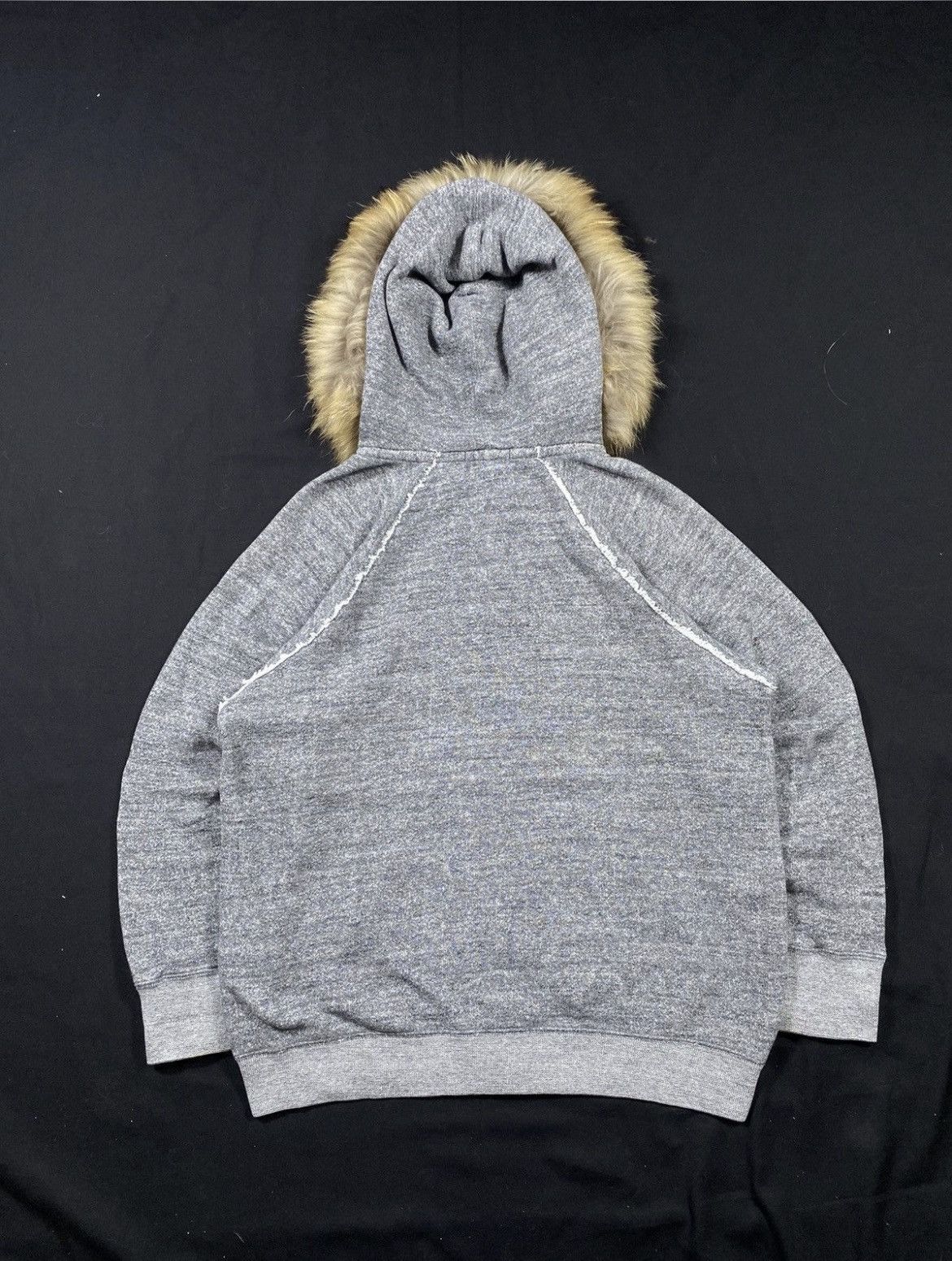 Japanese Brand Vintage Japanese L.T.S Zip Fur Hoodie Ifsixwasnine Style Size US L / EU 52-54 / 3 - 2 Thumbnail