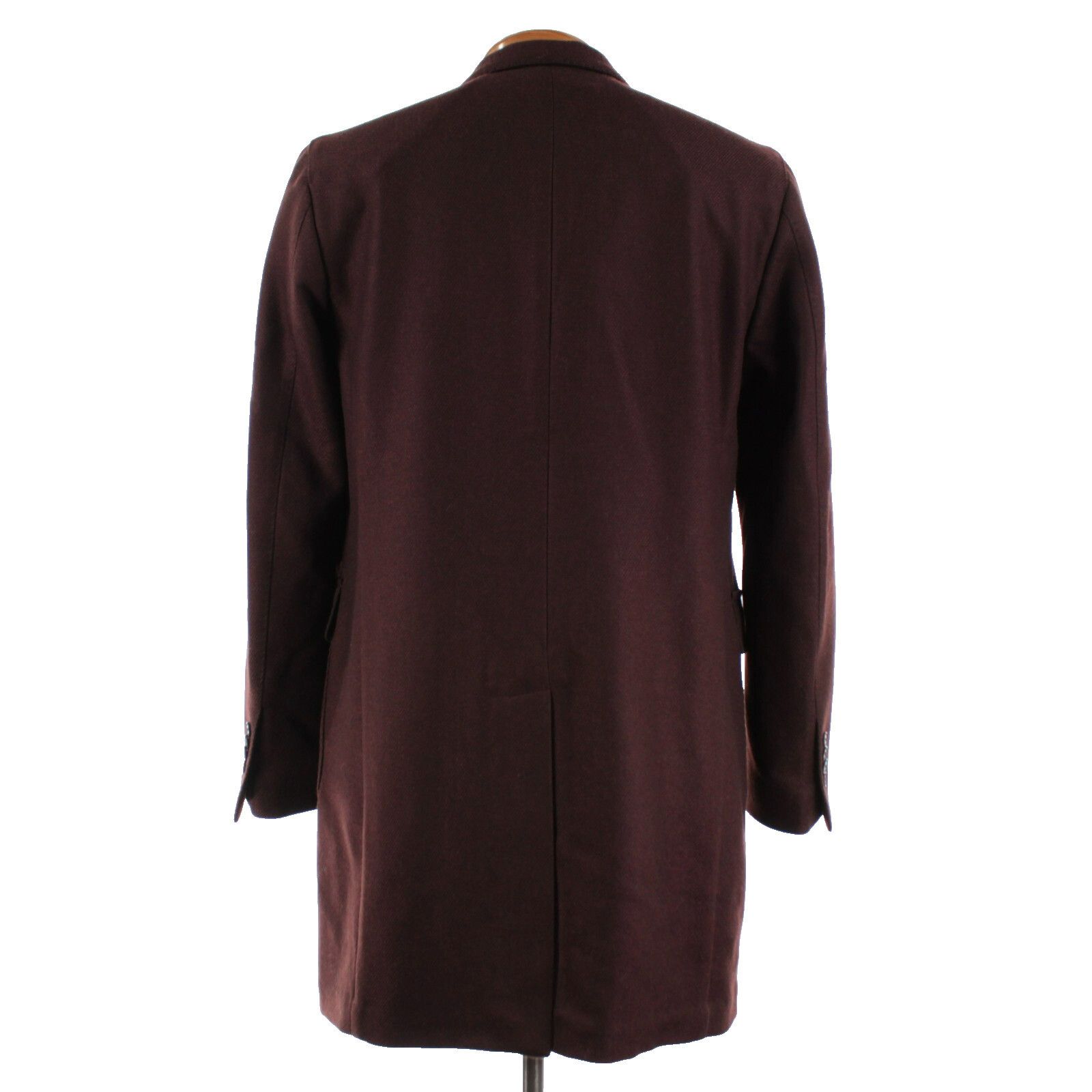 Luciano Barbera Luciano Barbera Coat Size M US In Red Wool Blend Size US M / EU 48-50 / 2 - 5 Thumbnail