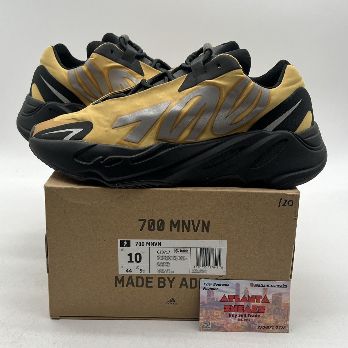 Adidas Yeezy boost 700 honey flux Size US 10 / EU 43 - 1 Thumbnail