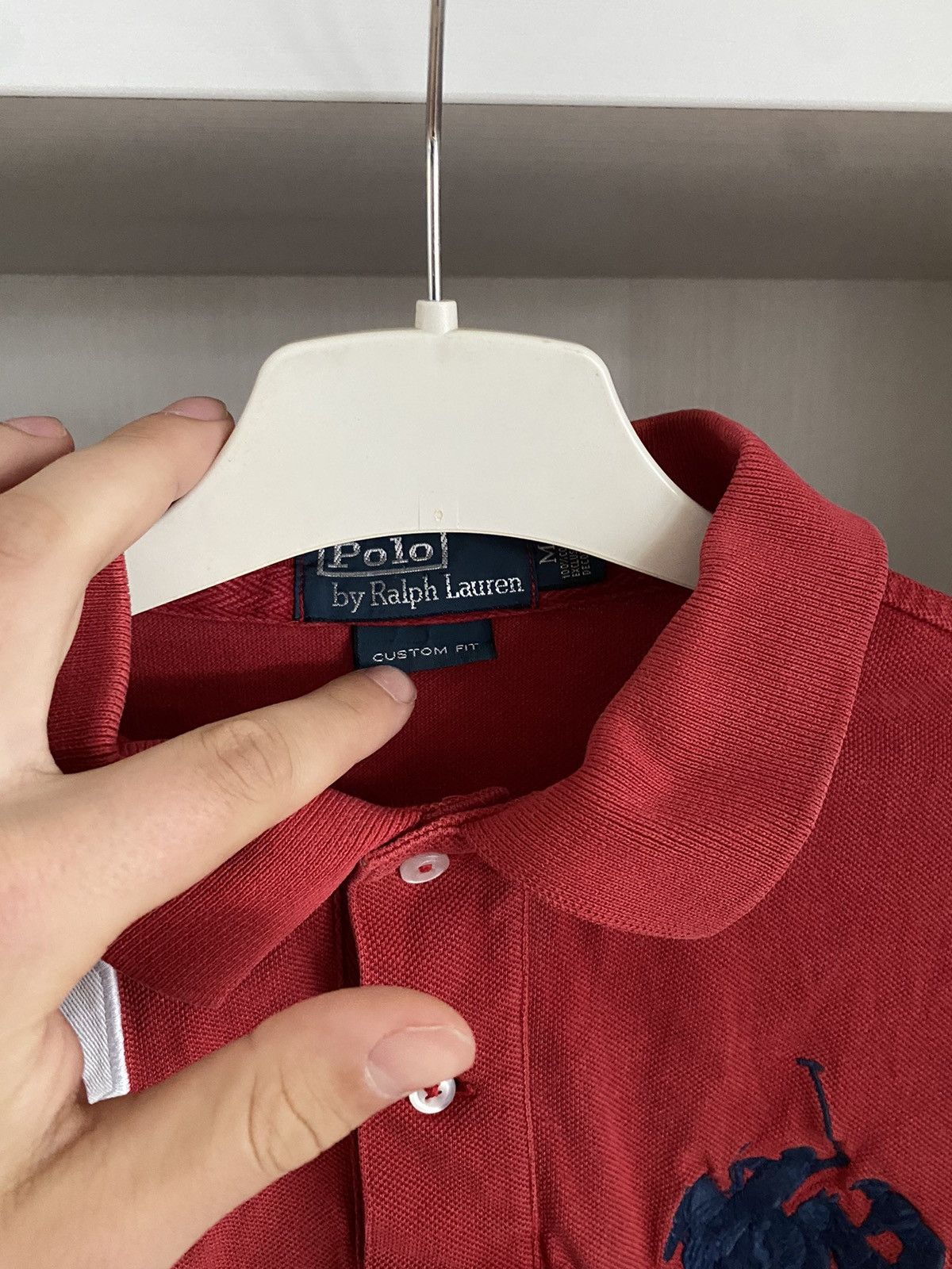 Polo Ralph Lauren Vintage Crazy Polo Ralph Lauren LXII#3 Big Logo Polo T-Shirt Size US M / EU 48-50 / 2 - 3 Thumbnail