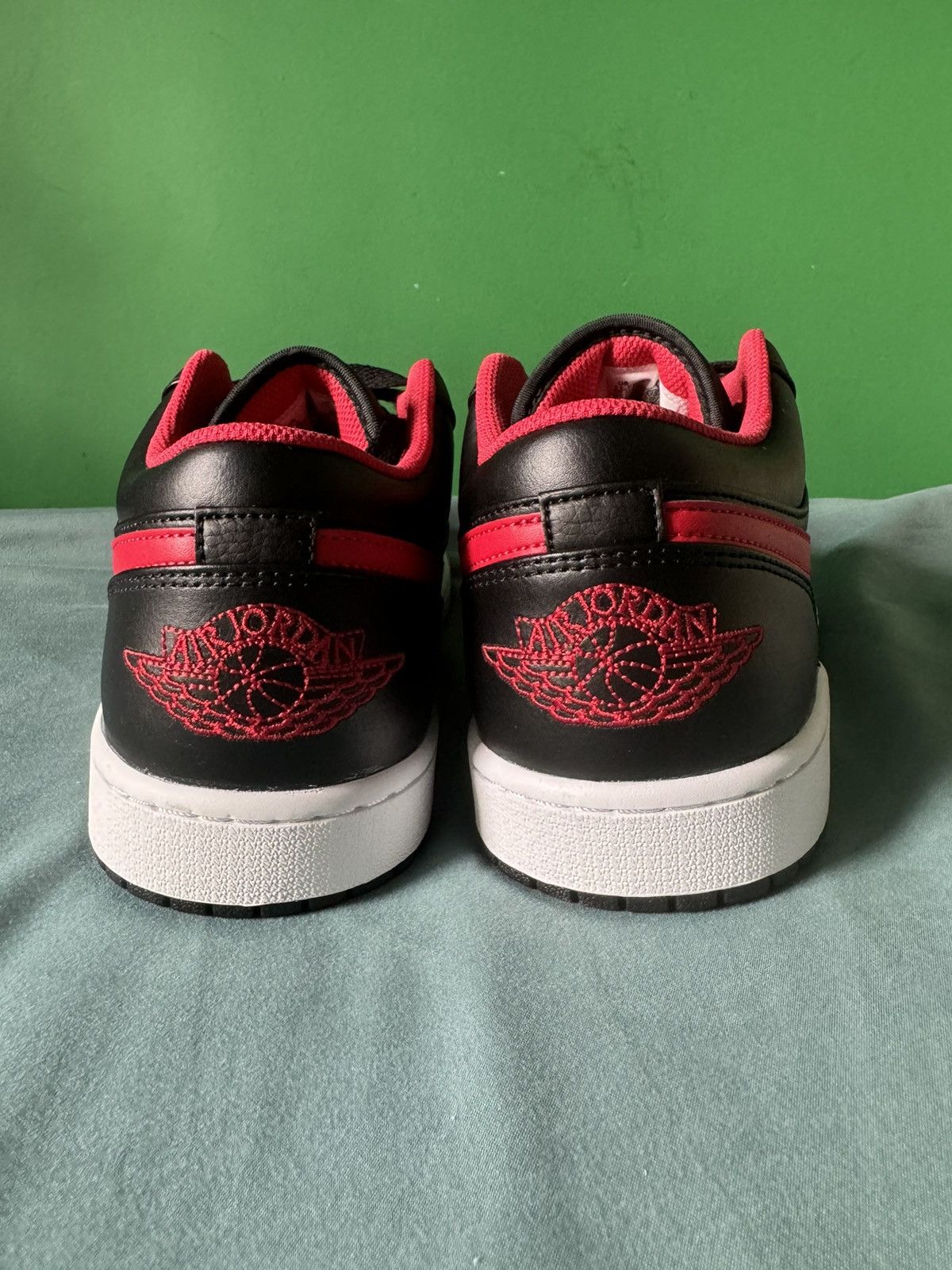 Jordan Brand Nike Air Jordan 1 Low White Toe 2022 Size US 11.5 / EU 44-45 - 3 Thumbnail