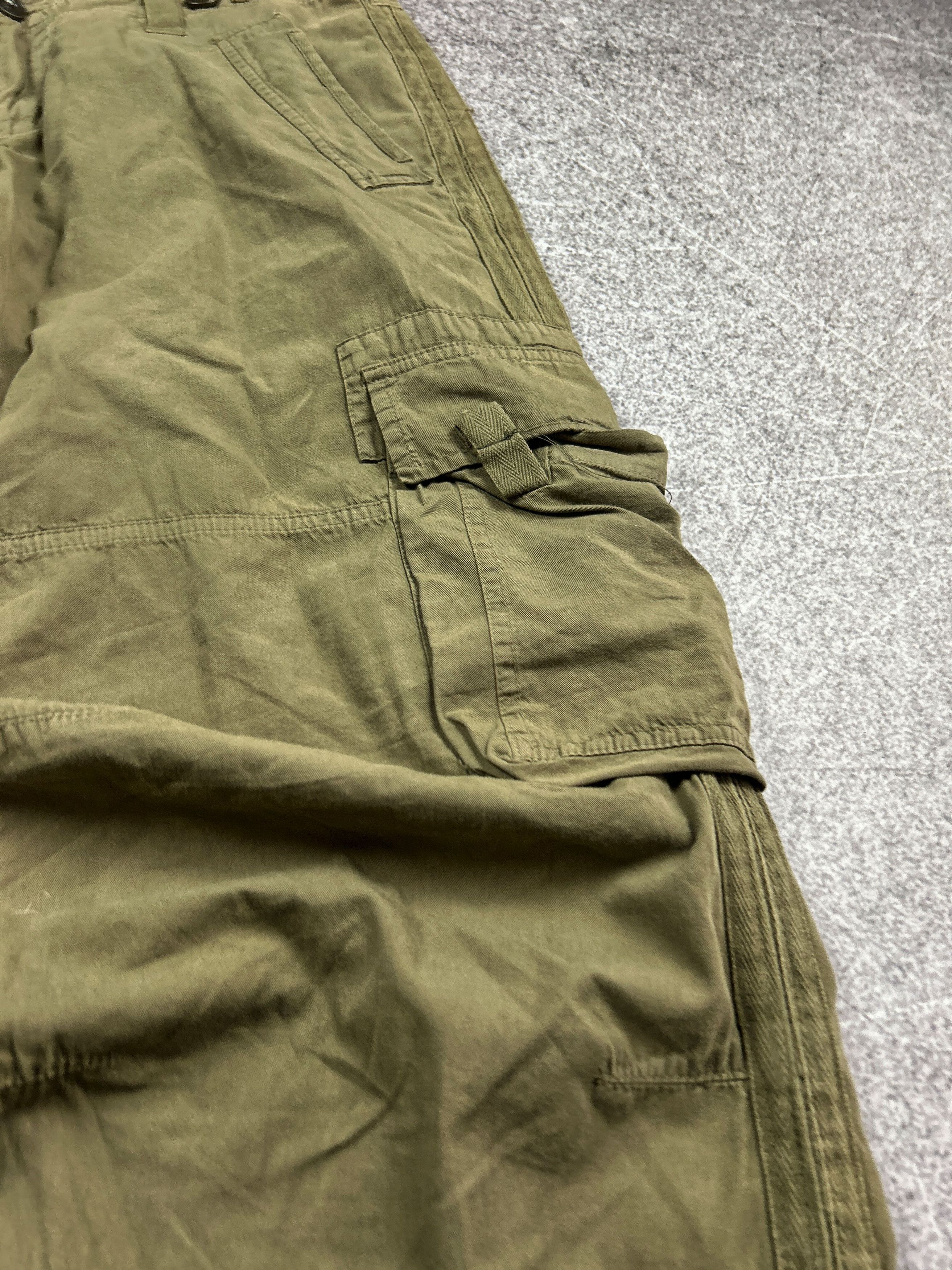 Designer Vintage Junya Watanabe Balenciaga Style Cargo Jeans 90s Size US 32 / EU 48 - 7 Thumbnail