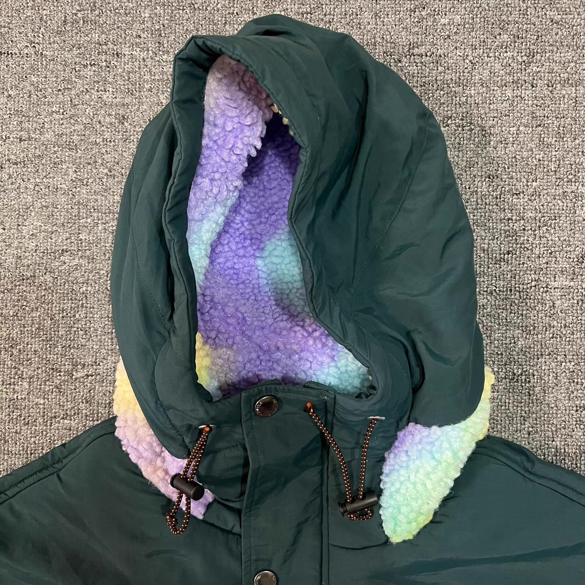 Billionaire Boys Club BBC US Fleece Rainbow Marshmallow Hooded Padded Jacket Q7 Size US L / EU 52-54 / 3 - 2 Thumbnail