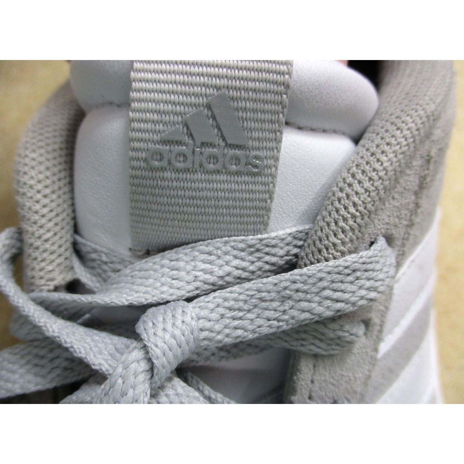 Adidas Adidas Shoes Mens Size 8.5 Gray White Court Set Low Top Sneakers Suede Casual Size US M / EU 48-50 / 2 - 3 Thumbnail