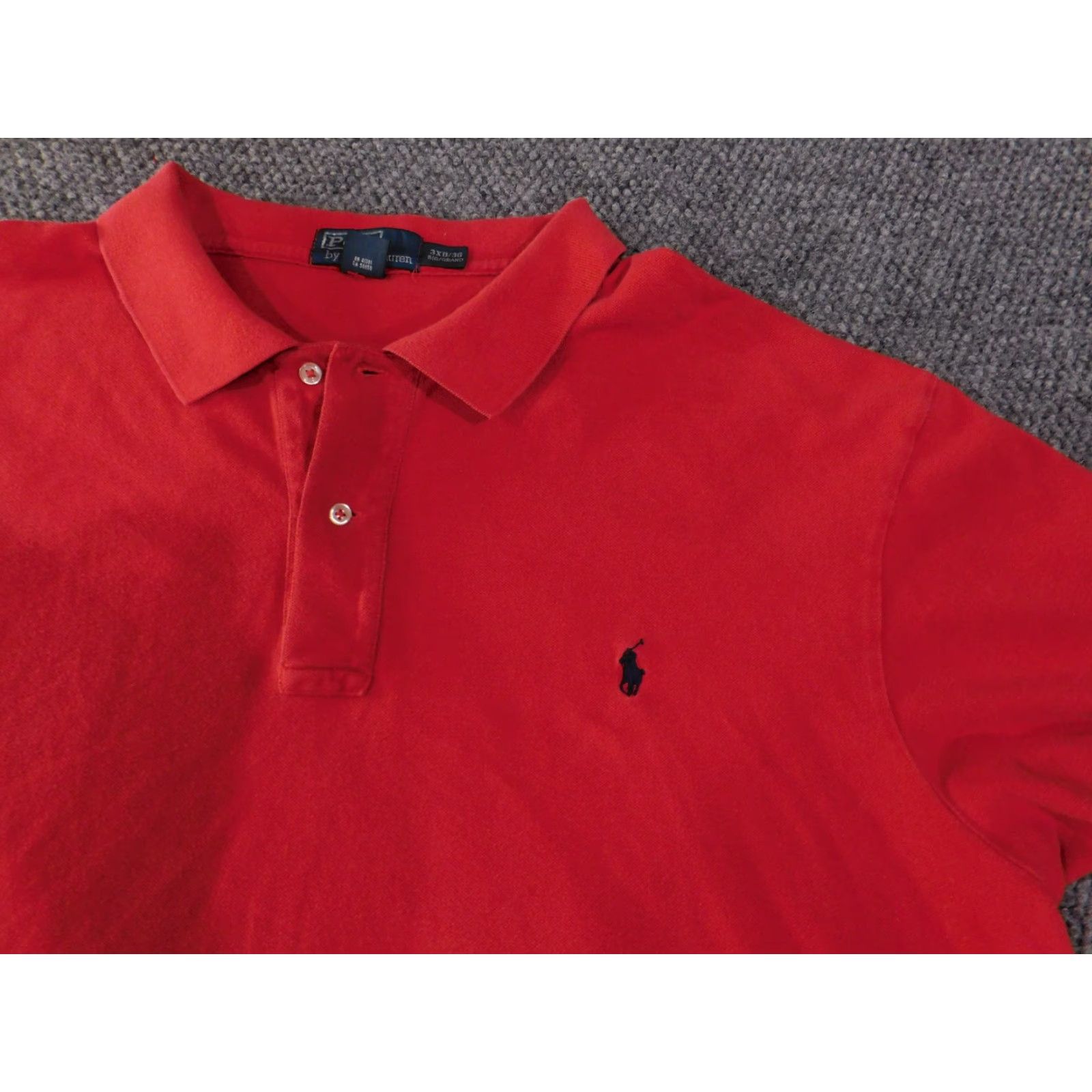 Polo Ralph Lauren Polo Ralph Lauren Polo Shirt Mens 3XB Red Cotton Classic Pony Embroidered Golf Big & Tall Boys? (Note: ensure concise) Size US XXL / EU 58 / 5 - 6 Thumbnail