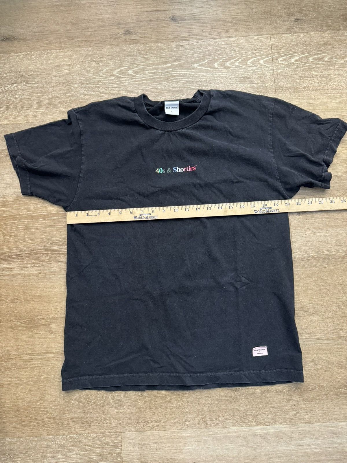 40's & Shorties 40s & Shorties Technicolor Logo Embroidered Tee Size US L / EU 52-54 / 3 - 10 Thumbnail