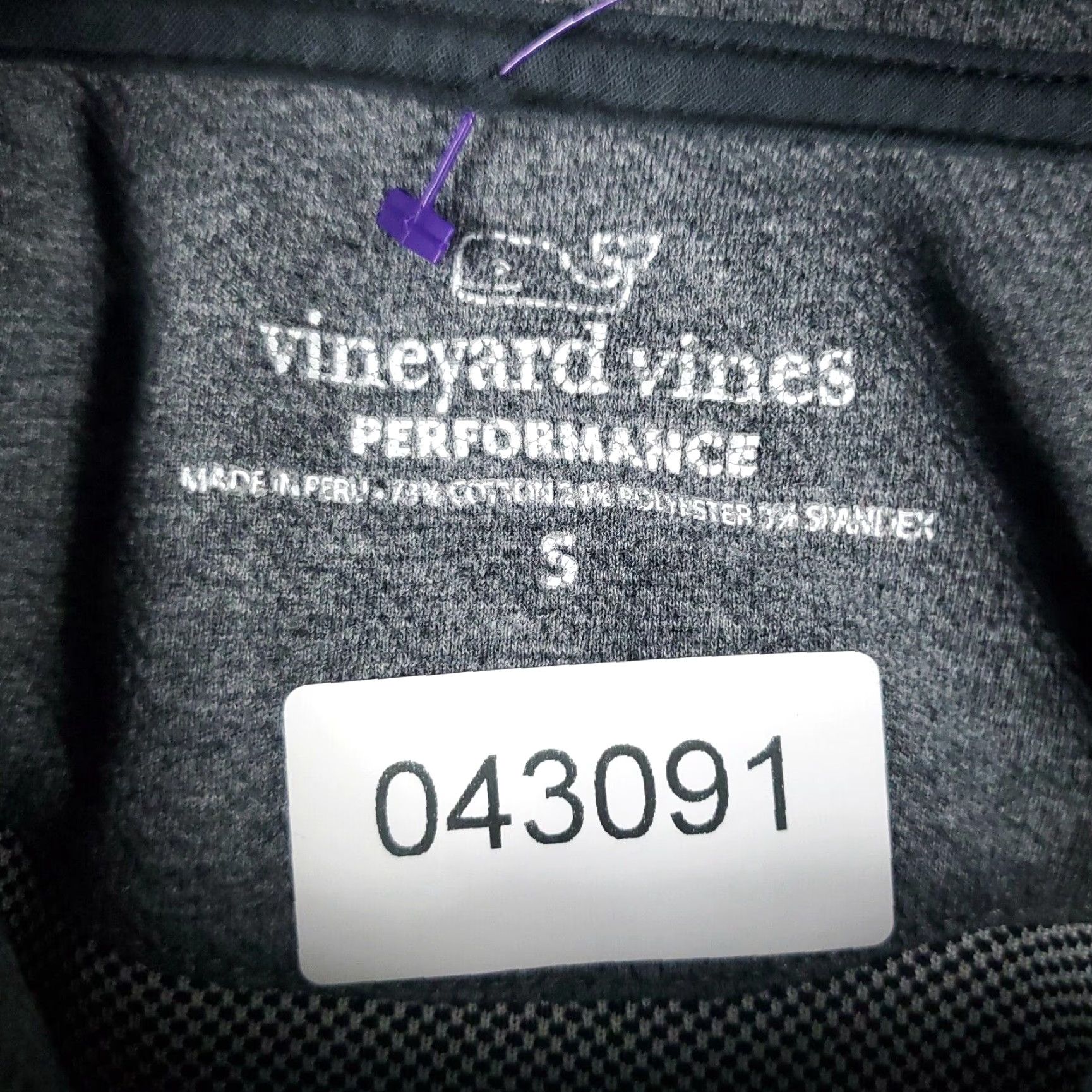 Vineyard Vines VINEYARD VINES Sweater Mens Small Gray 1/4 Zip Pullover Knit Regular Fit Size US S / EU 44-46 / 1 - 8 Thumbnail