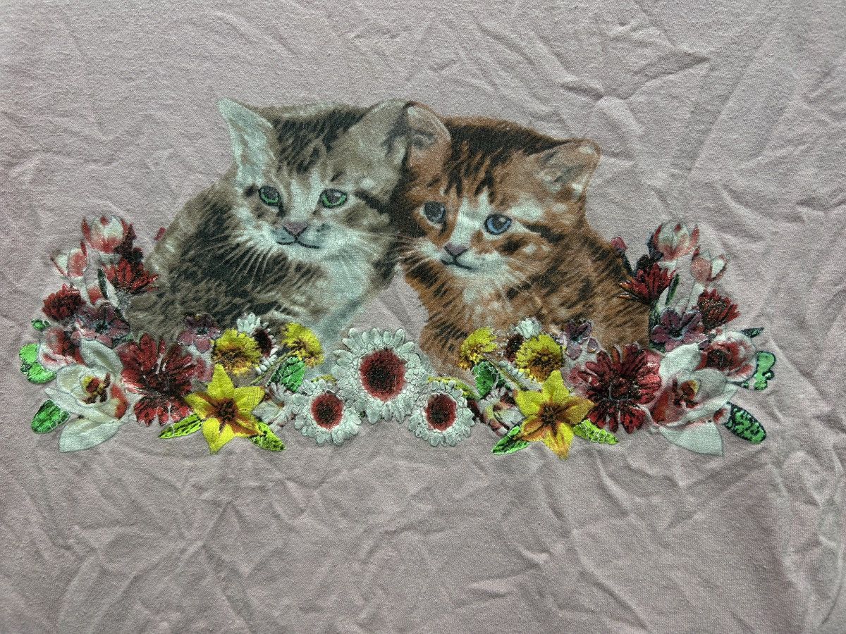 Vintage Vintage Cats 90s T-Shirt Size XL Size US XL / EU 56 / 4 - 1 Thumbnail