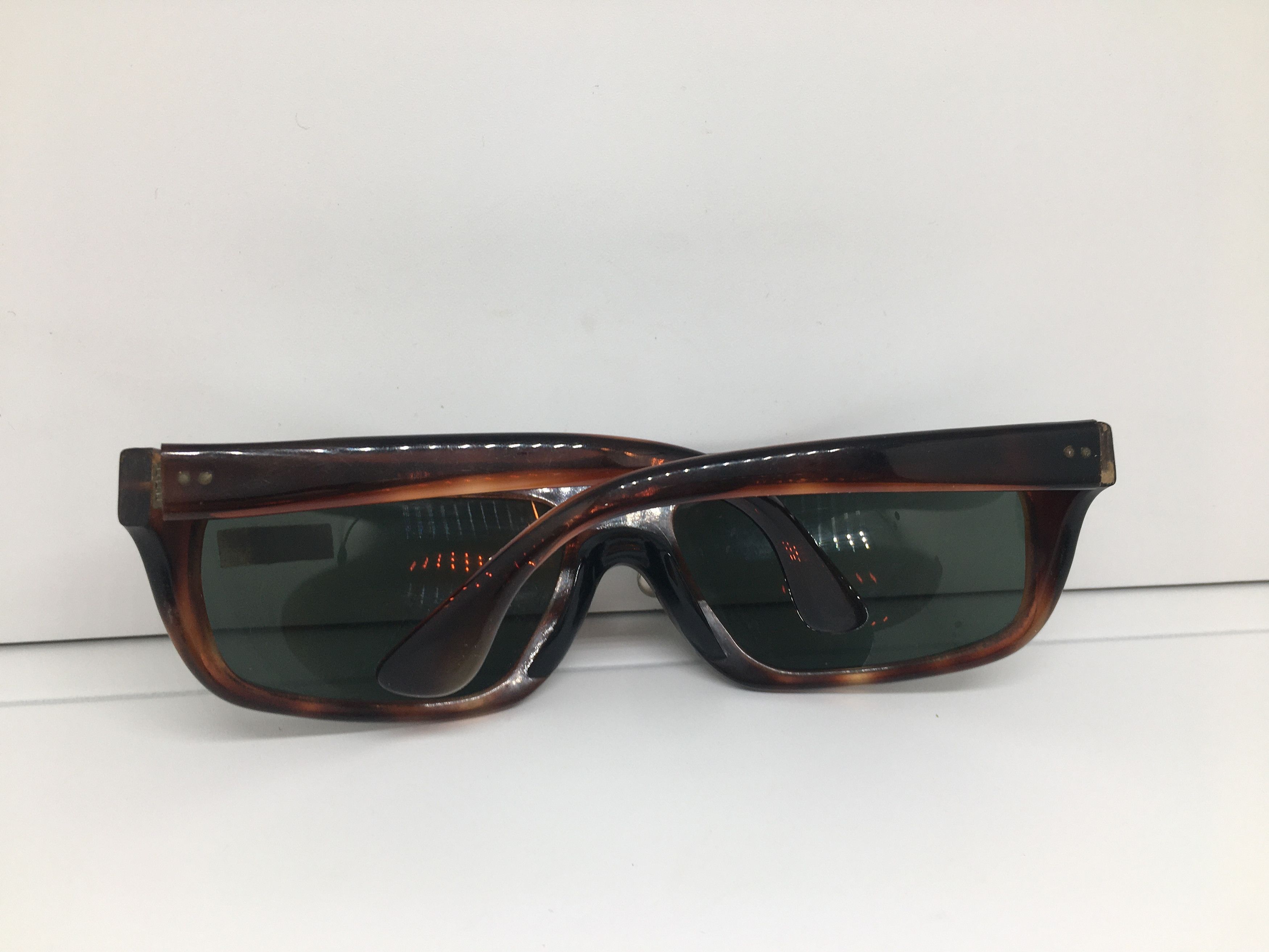 Vintage BONO U2RAY CHARLES FAIT MAIN FRANCE WRAP LUNETTES DE SOLEIL Size ONE SIZE - 8 Thumbnail