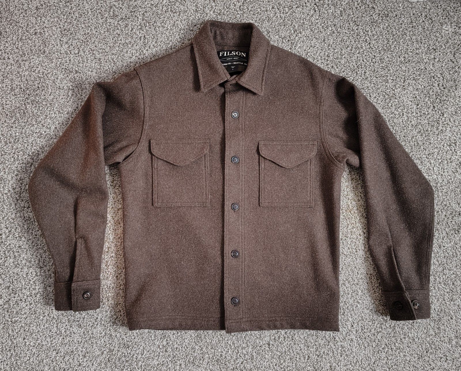 Filson Wool Jac-Shirt 2019 Made In USA Size US S / EU 44-46 / 1 - 1 Thumbnail