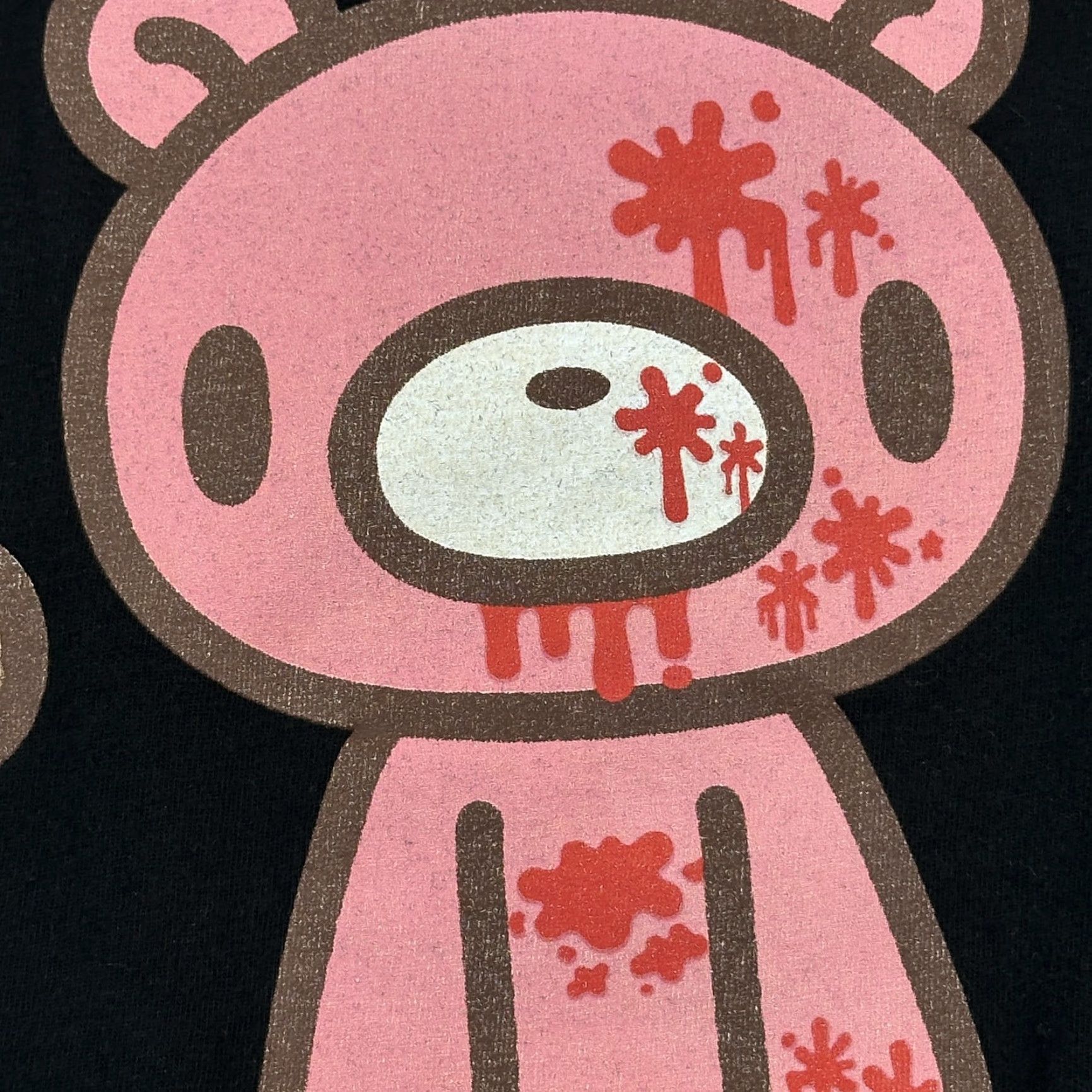 Vintage Gloomy Bear Shirt Mens XL Black Mori Chack Graphic Blood Stain Anime Tee Size US XL / EU 56 / 4 - 3 Thumbnail