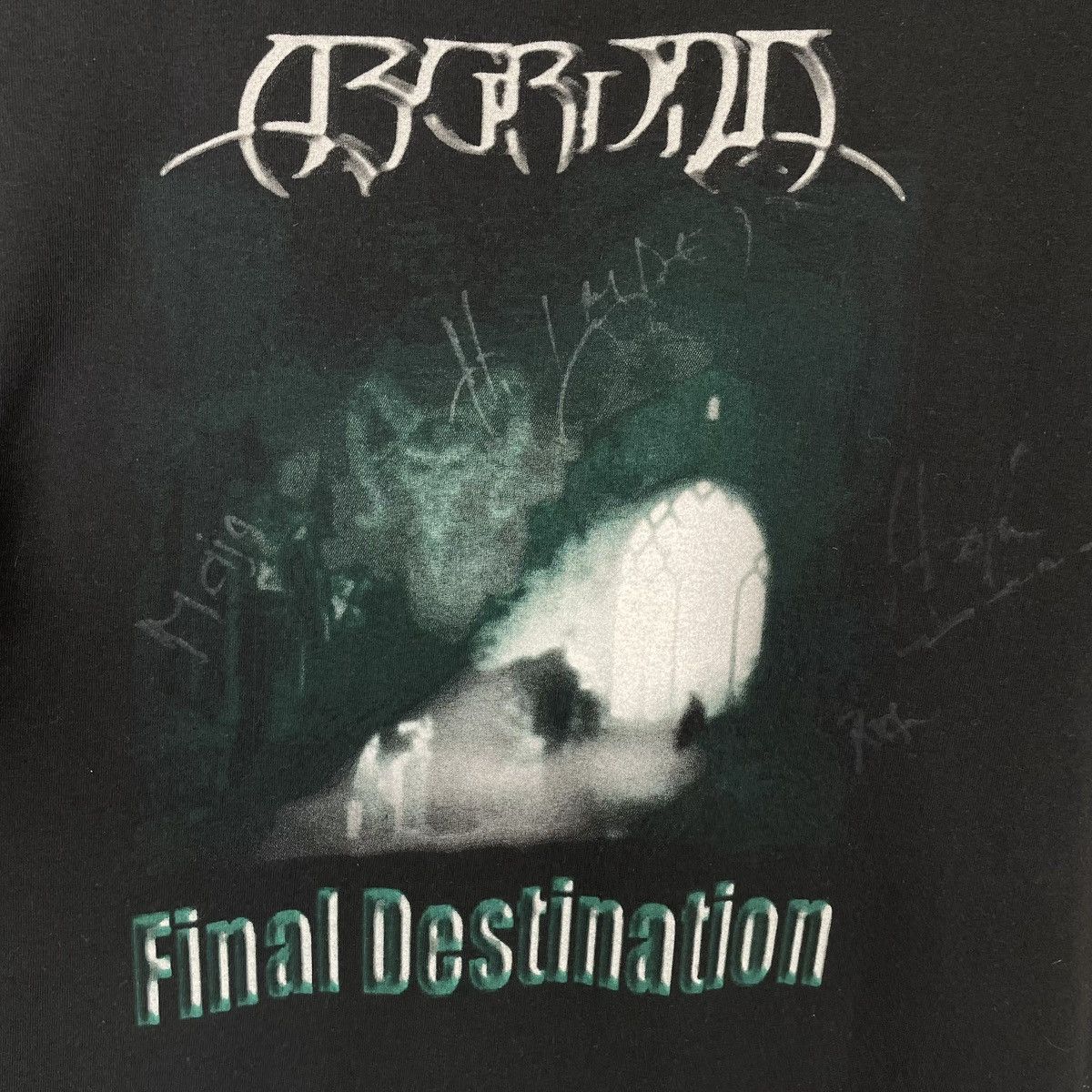 Band Tees Abgrund tee Size US XL / EU 56 / 4 - 7 Thumbnail