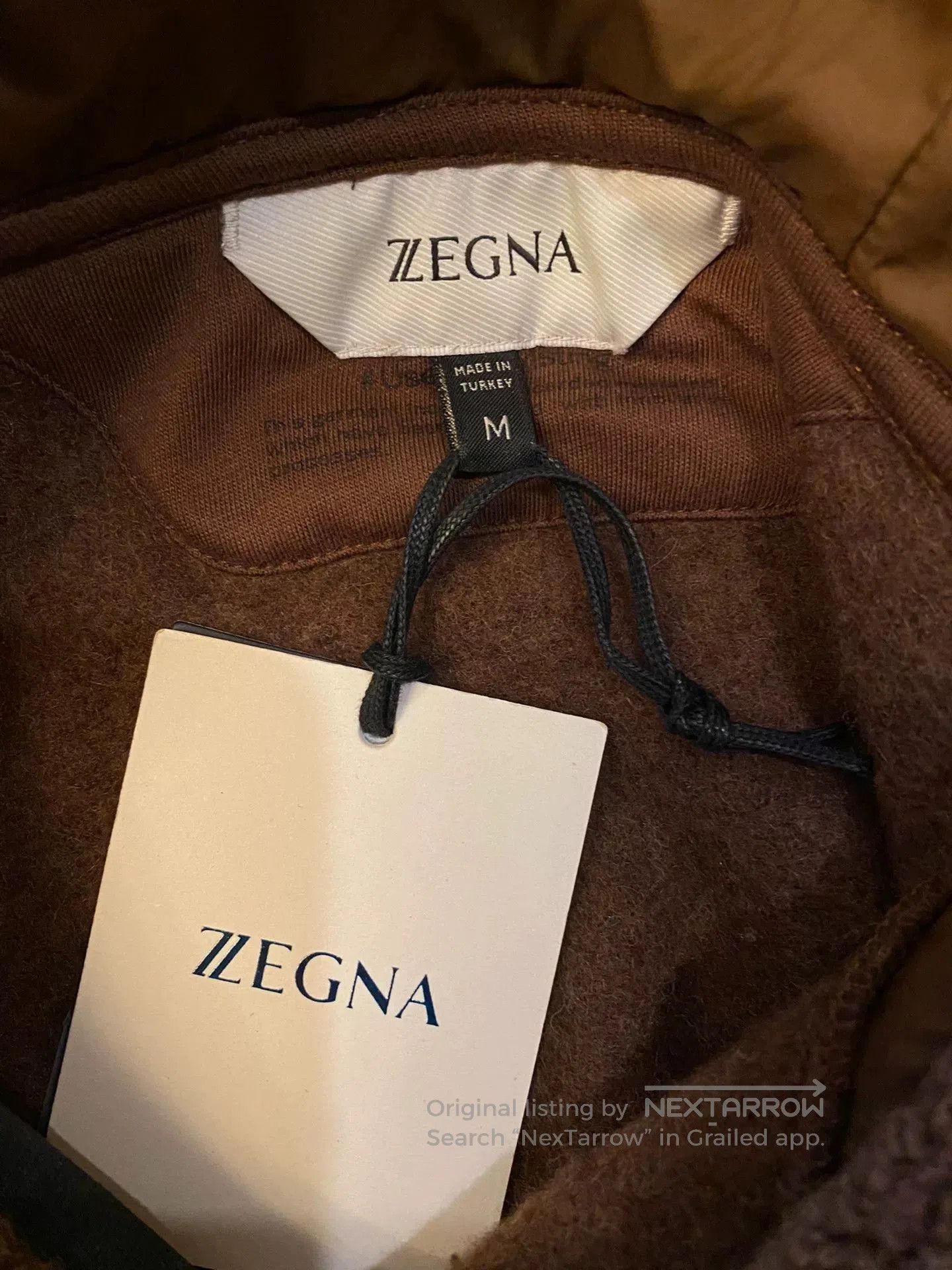 Ermenegildo Zegna ZEGNA Teddy Wool Hooded Sweater. Size US S / EU 44-46 / 1 - 5 Thumbnail