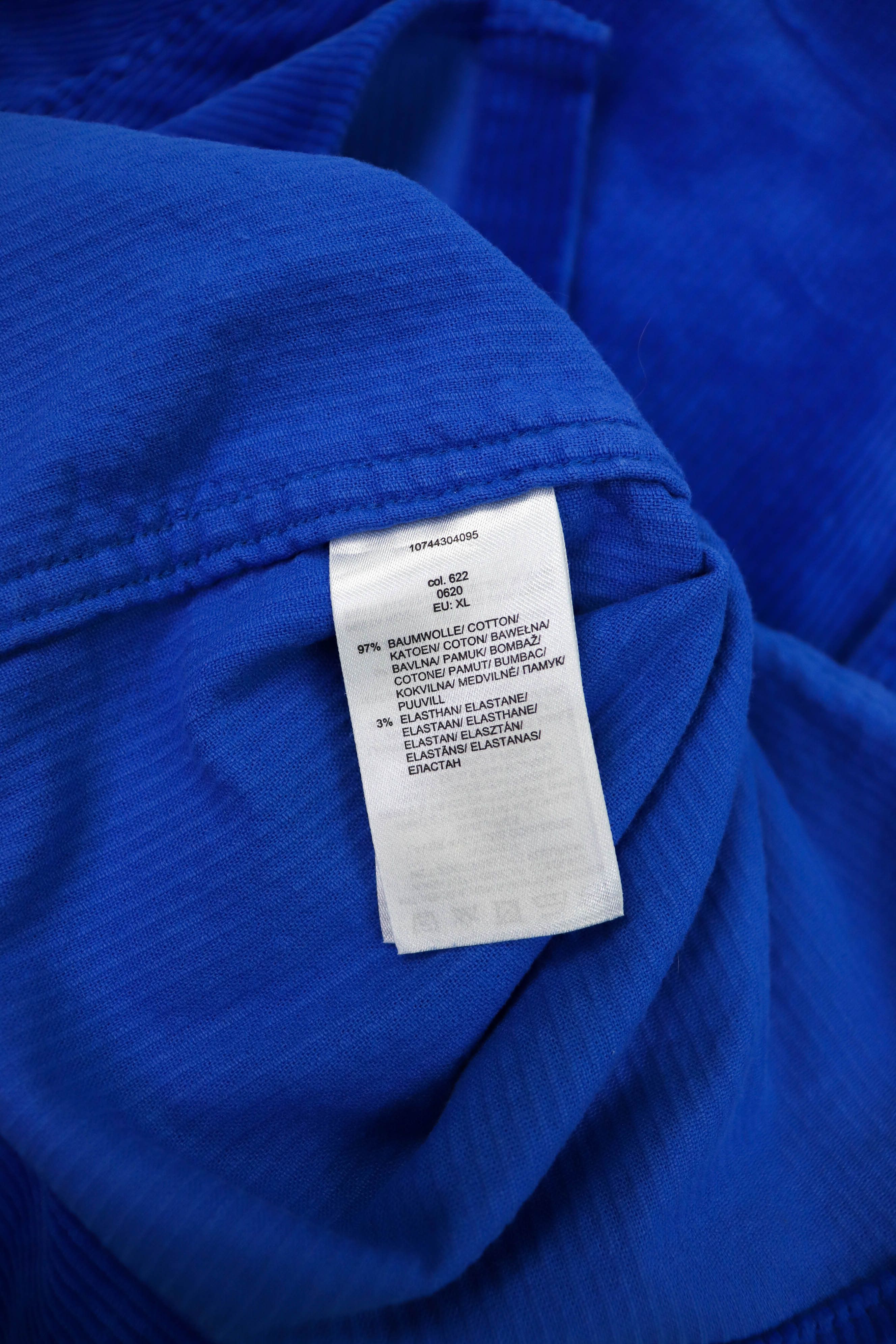 Reserved Review Bright Blue Heavy Corduroy LS Shirt Size US XL / EU 56 / 4 - 12 Thumbnail