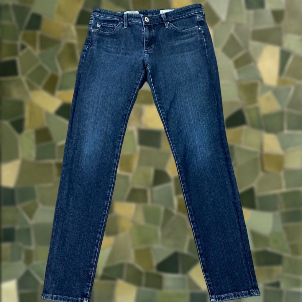 Vintage AG Adriano Goldschmied Legging Ankle Jeans Womens 28 Contour 360 Super Skinny Size 29" - 1 Thumbnail