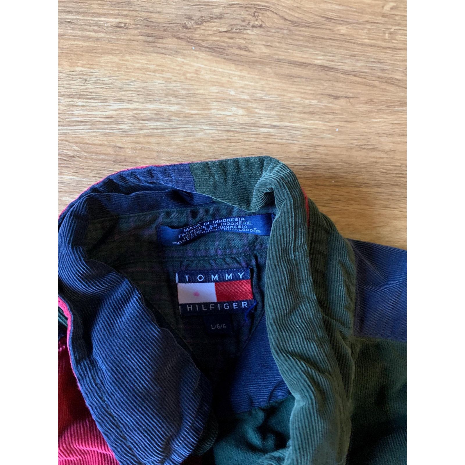 Tommy Hilfiger Vintage Tommy Hilfiger button down shirt size xl 90s Size US XL / EU 56 / 4 - 4 Thumbnail