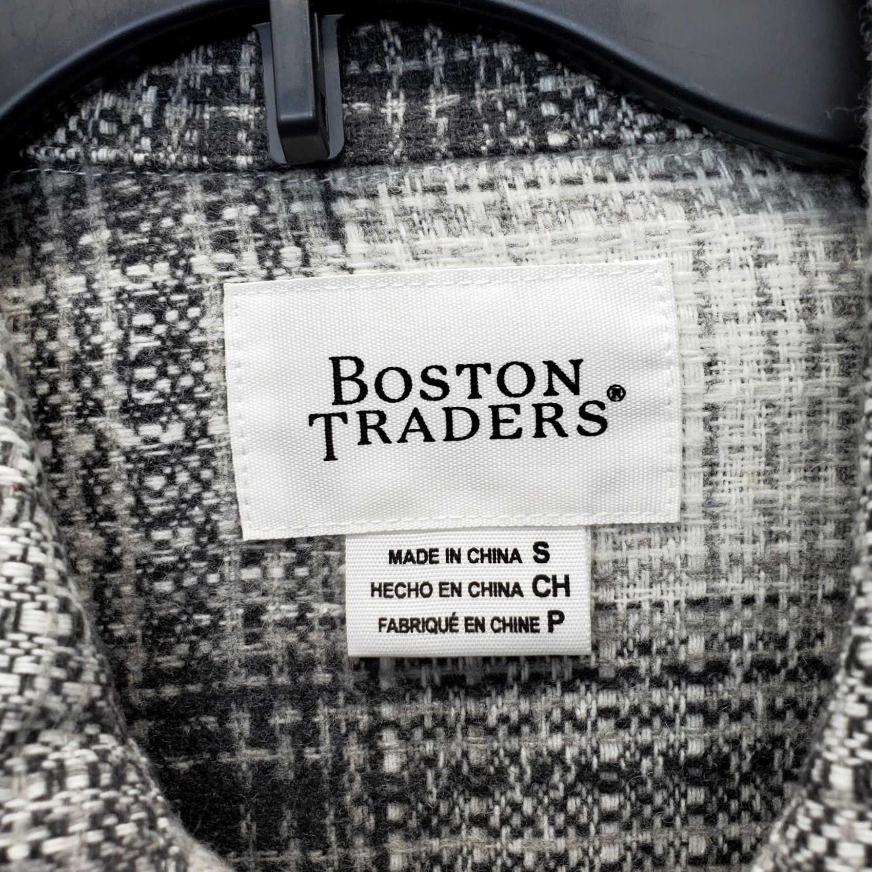 Vintage Boston Traders Shacket Womens Size S Multi Plaid Long Sleeve Chest Pocket Collared Jacket Size S / US 4 / IT 40 - 4 Thumbnail