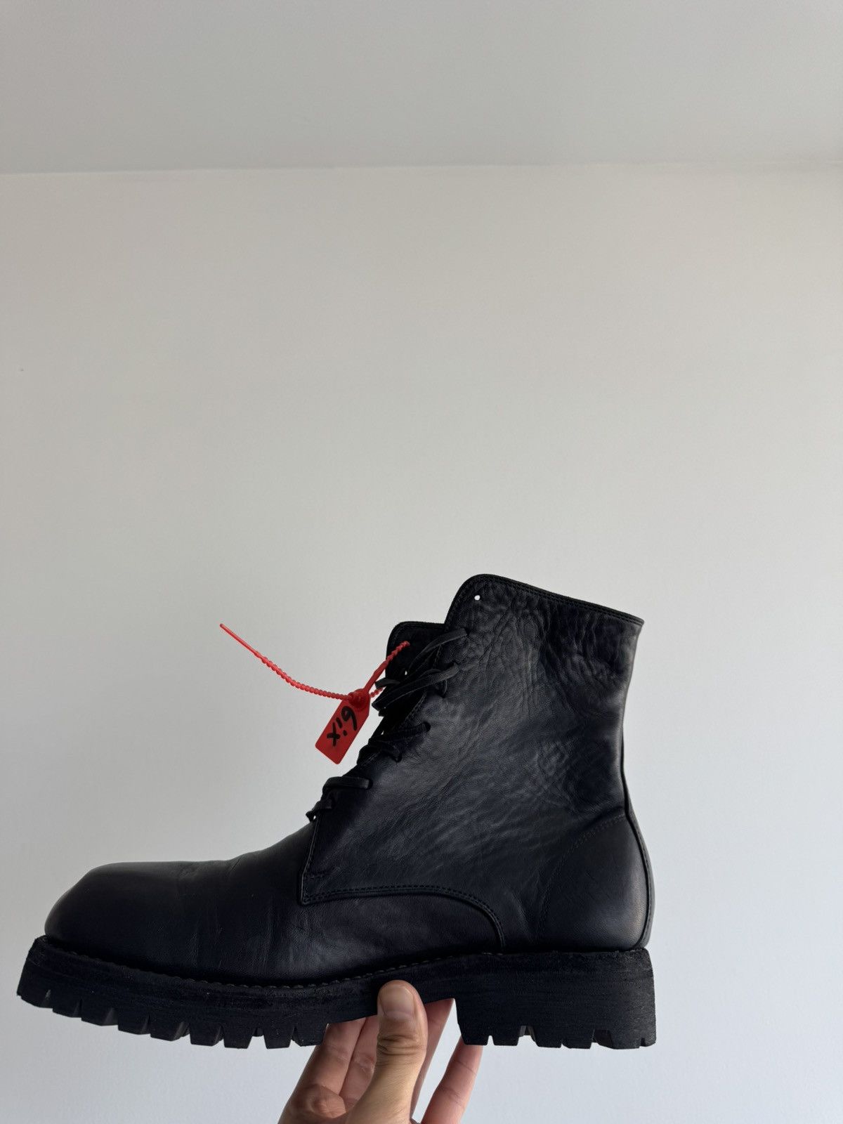 Guidi Guidi 79085V Ankle High Horse Leather All Black Boots Size US 10 / EU 43 - 21 Thumbnail