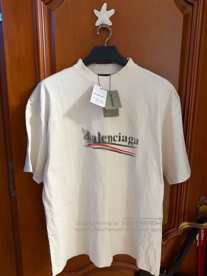 Balenciaga Balenciaga Blurred Coca-Cola Short Sleeve Size US S / EU 44-46 / 1 - 1 Thumbnail