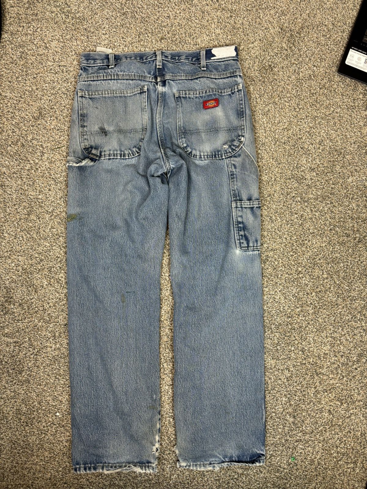 Dickies Y2k light wash dickies carpenter denim jeans Size US 36 / EU 52 - 10 Thumbnail
