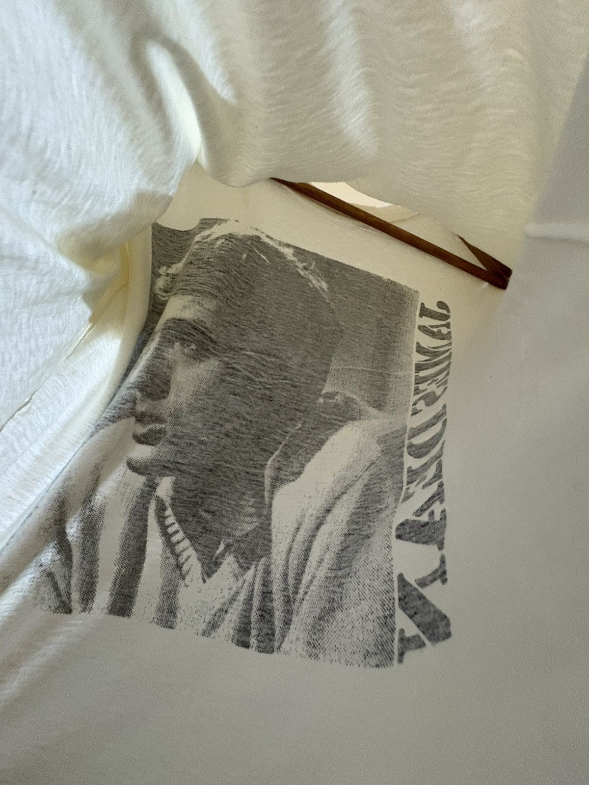 Vintage Vintage 80s James Dean Actor Movies Big Face T-Shirt Size US M / EU 48-50 / 2 - 8 Thumbnail