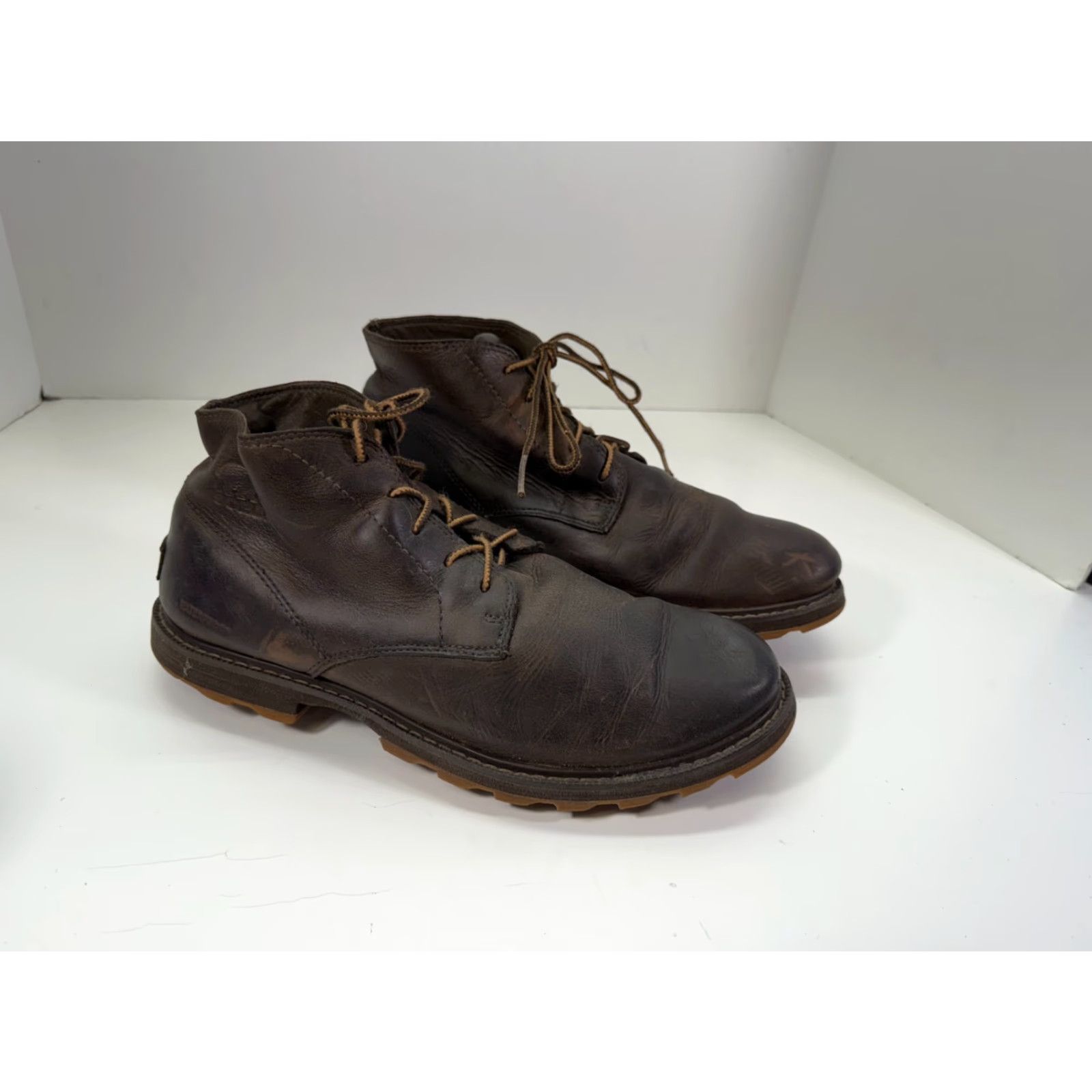 SOREL Sorel Madson Boots Mens US 10 Brown Leather Waterproof Ankle Chukka Size US 10 / EU 43 - 2 Thumbnail