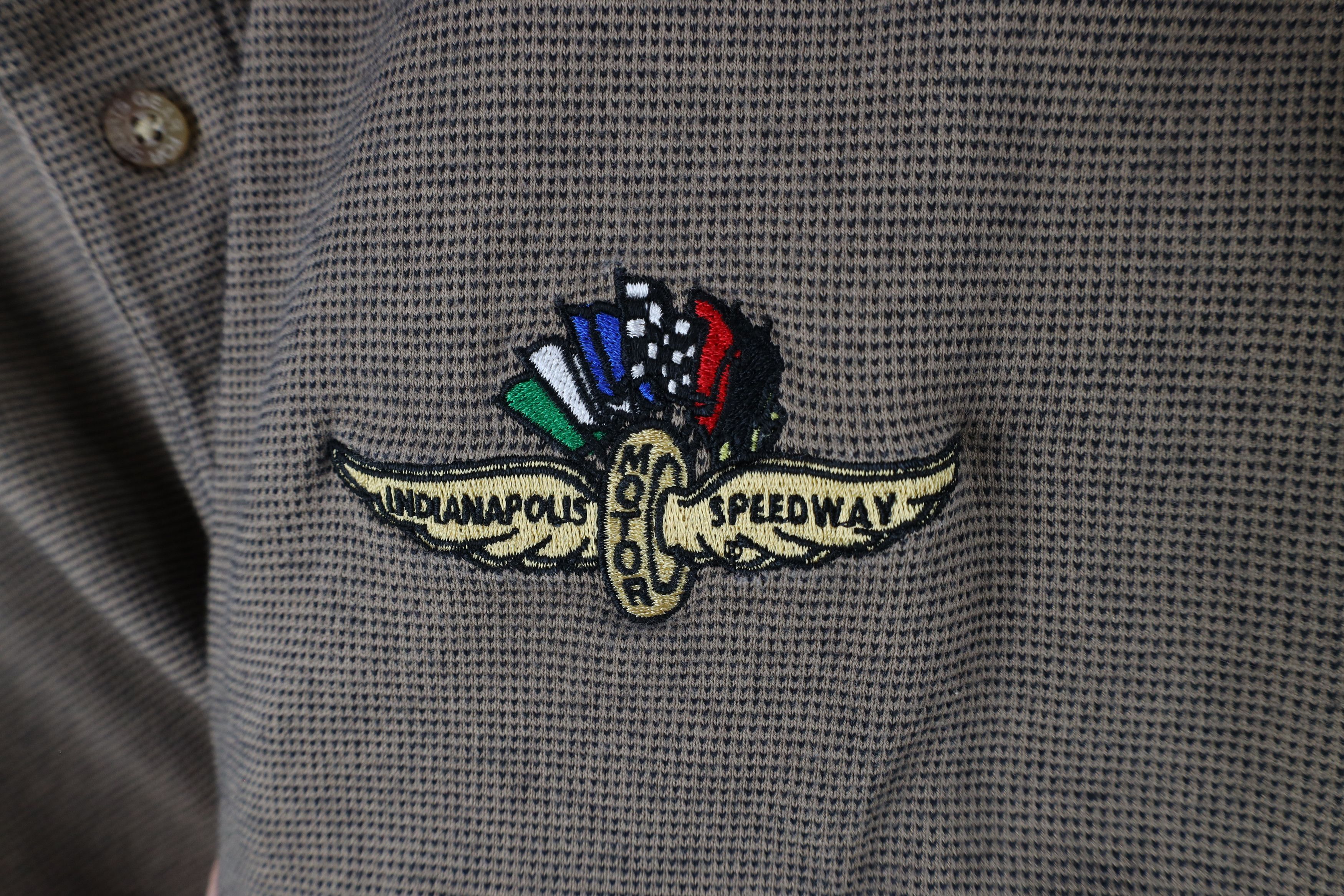 Vintage Vintage 90s Indianapolis Motor Speedway Collared Polo Shirt Size US XL / EU 56 / 4 - 4 Thumbnail