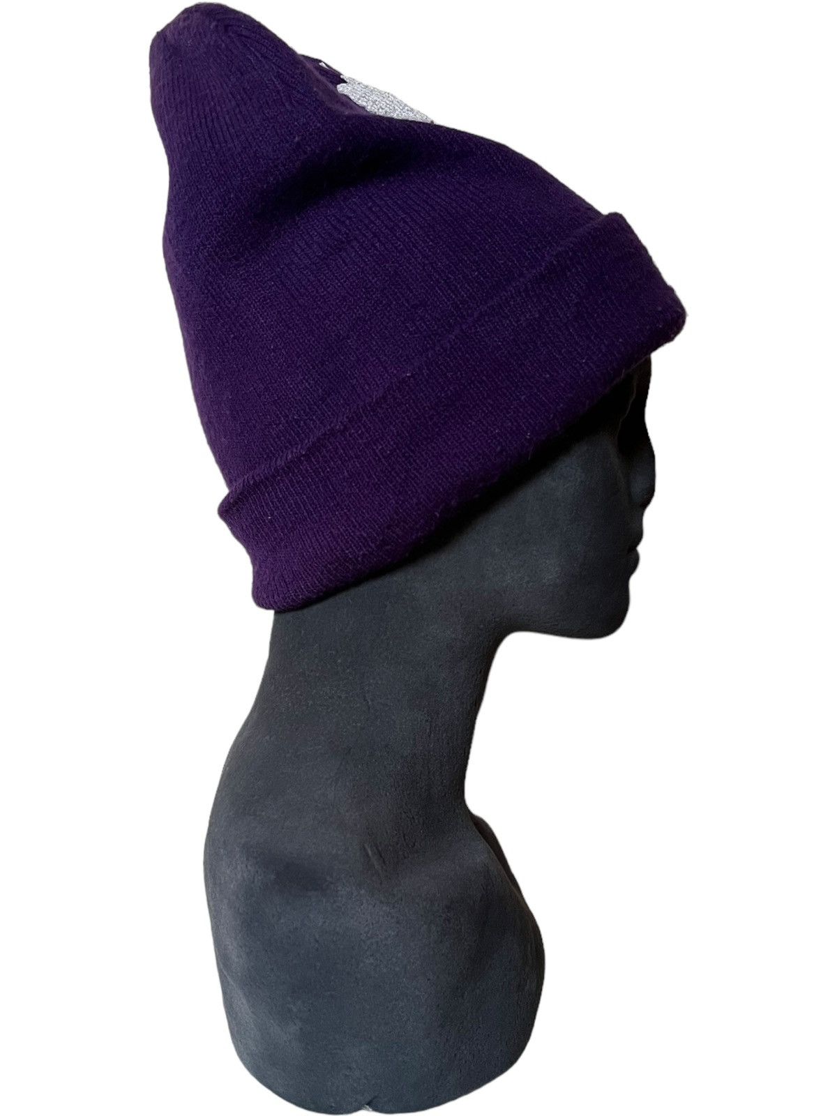 Guns N' Roses Vintage / Y2K Smith And Wesson Gun Glock Image Purple Beanie Size ONE SIZE - 5 Thumbnail
