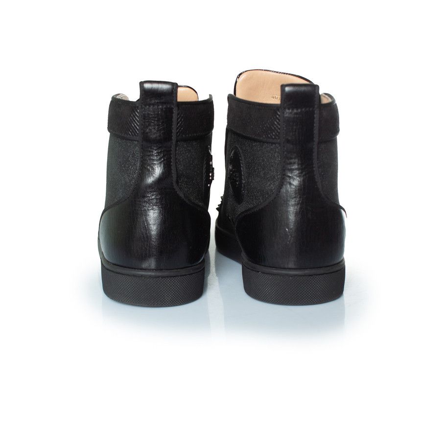 Christian Louboutin Christian Louboutin, glitter high top spike trainers Size US 7.5 / EU 40-41 - 6 Thumbnail