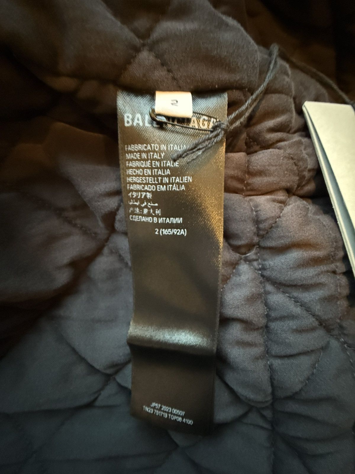 Balenciaga FW23 $3.5k 🤑 Balenciaga double B workwear jacket coat parka Size US L / EU 52-54 / 3 - 21 Thumbnail