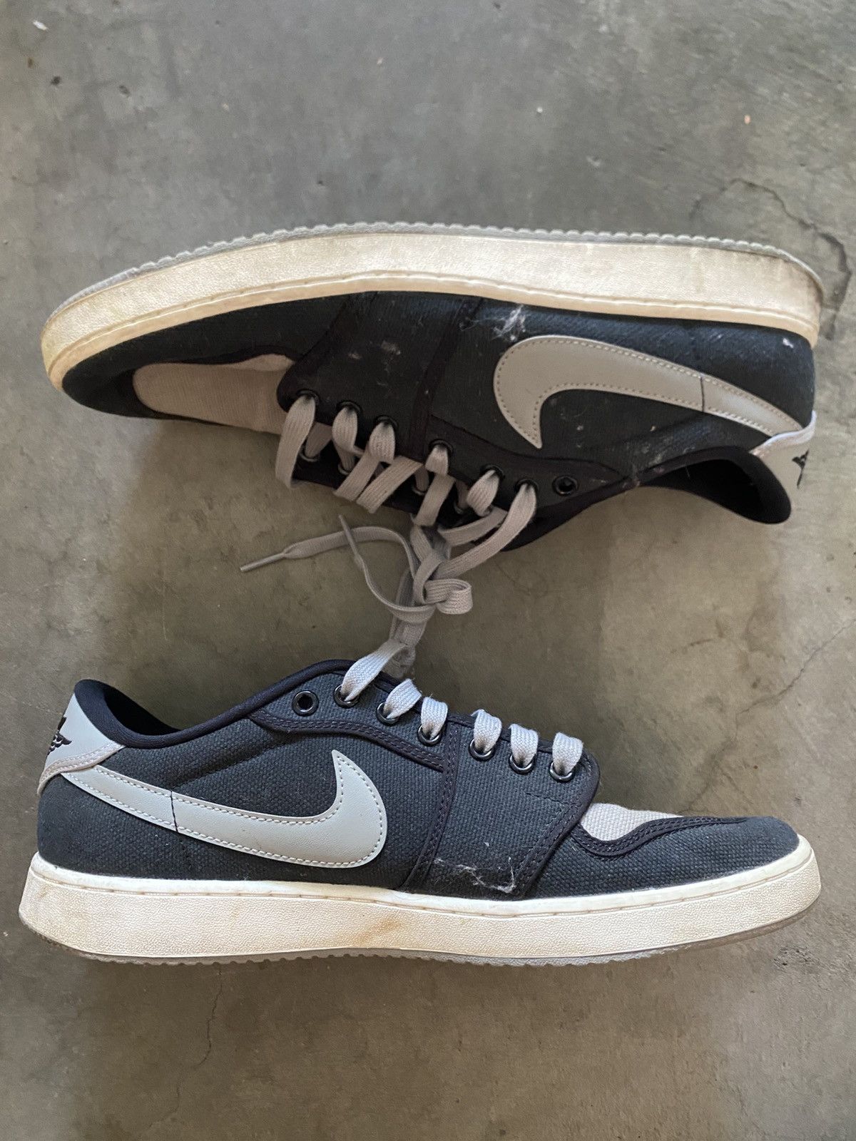 Jordan Brand Nike AJ 1 KO Low Shadow Grey 11.5 Size US 11.5 / EU 44-45 - 1 Thumbnail
