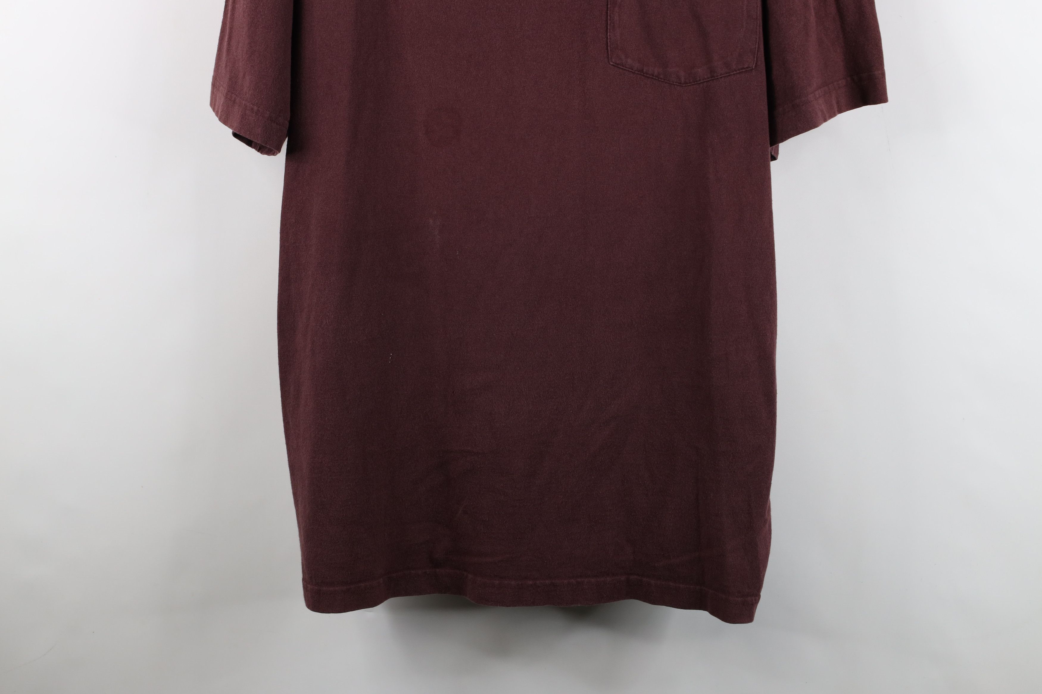Carhartt Vintage Carhartt Spell Out Baggy Heavyweight T-Shirt Red Size US XXL / EU 58 / 5 - 3 Thumbnail