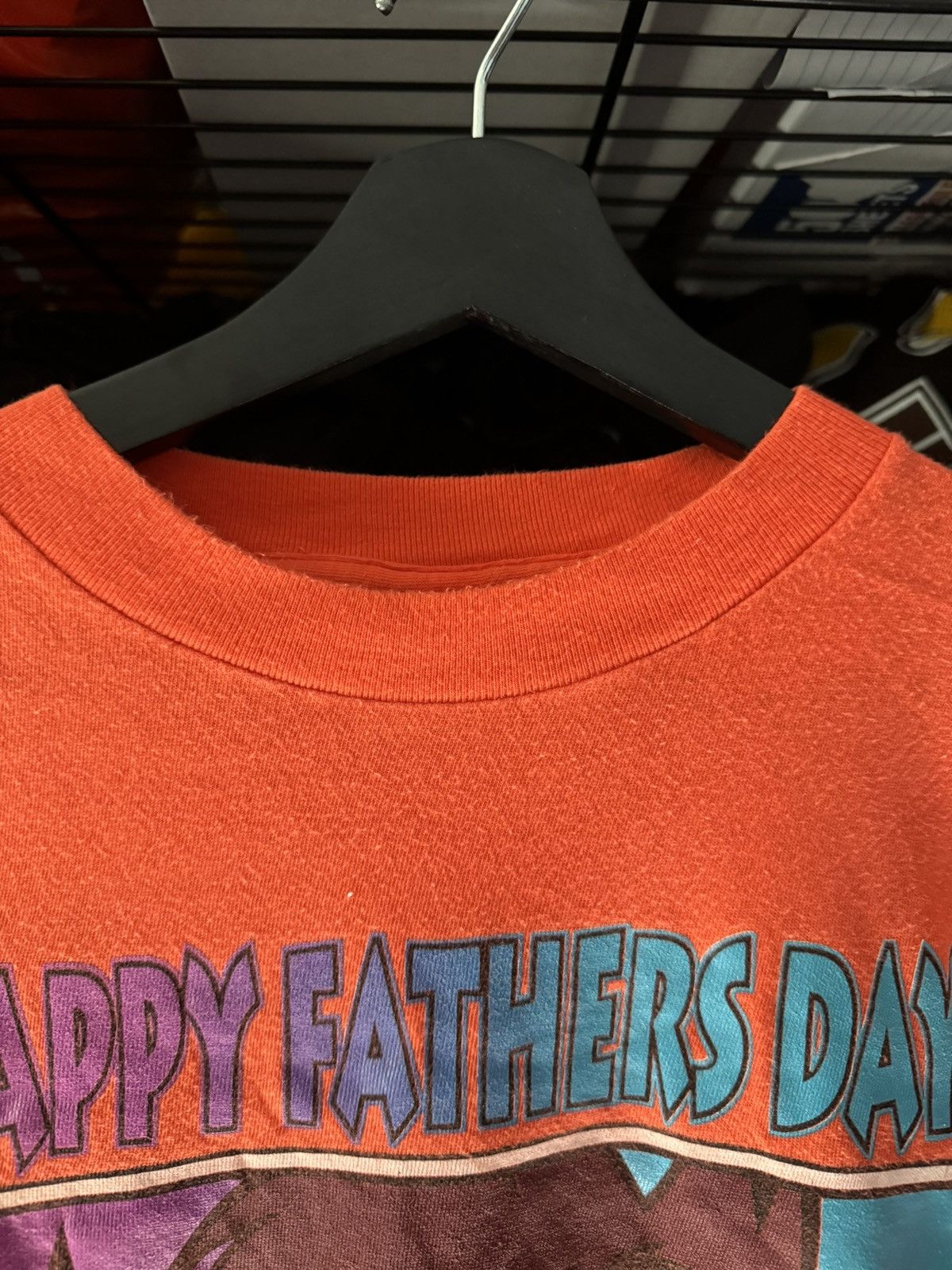 Vintage × Warner Bros 1993 Taz Tasmanian Devil The Big Ham Happy Father's Day Tee Size US XL / EU 56 / 4 - 4 Thumbnail