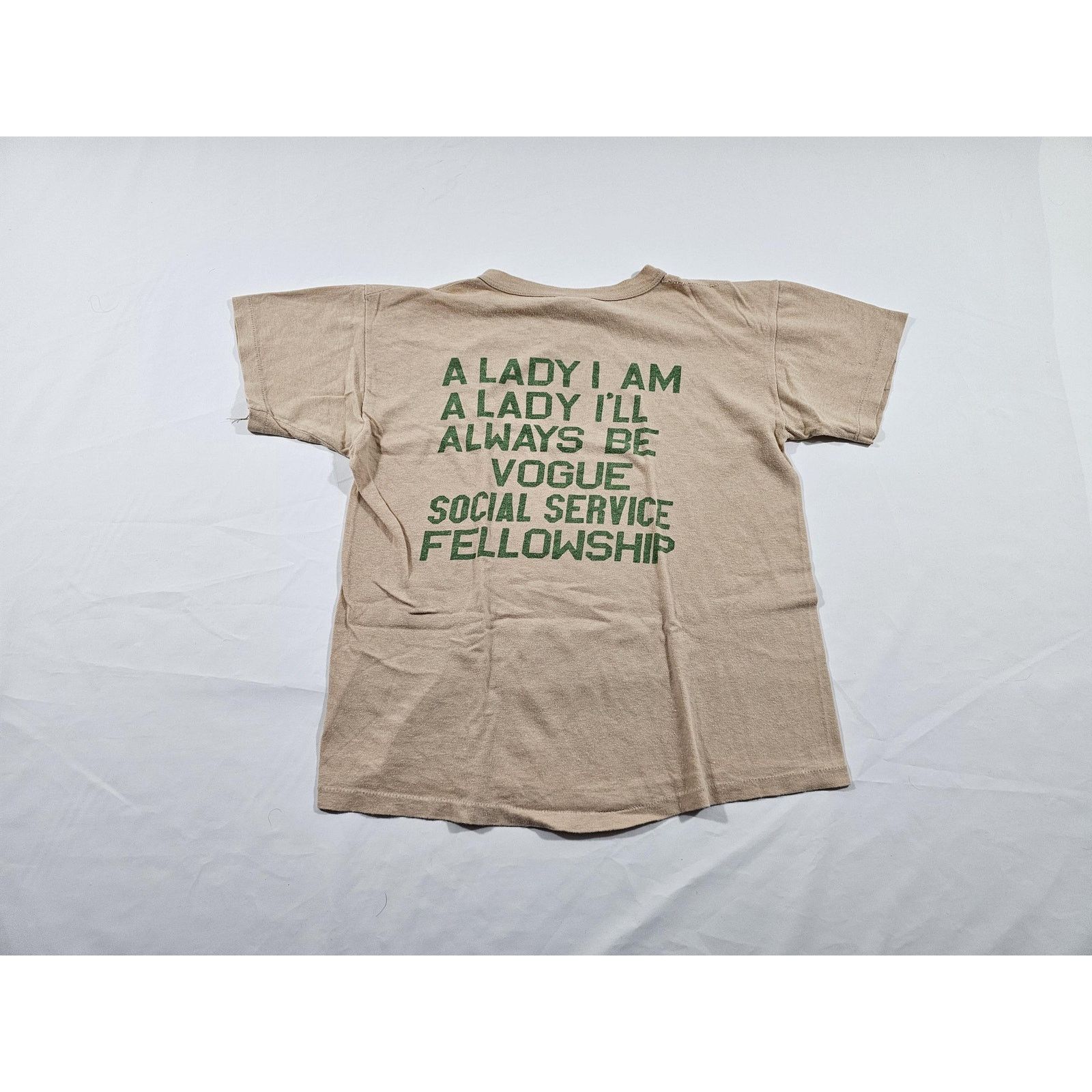 Other 60s/70s A Lady I am A Lady I'll Be Social Service Shirt M Size US M / EU 48-50 / 2 - 1 Thumbnail
