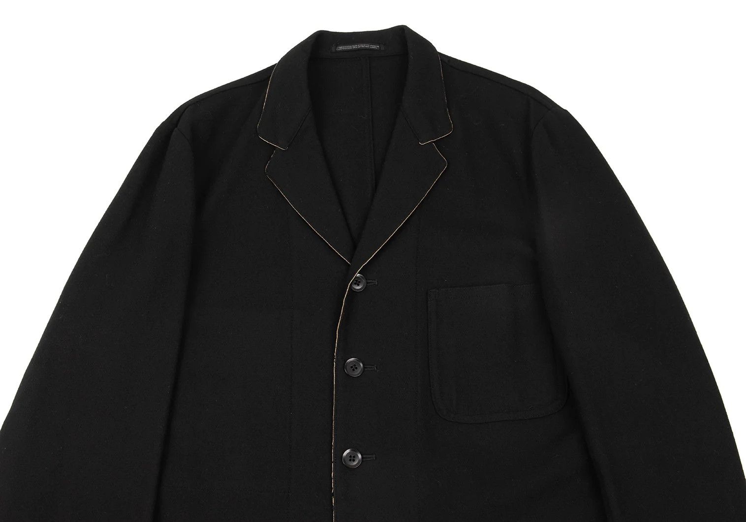 Yohji Yamamoto Yohji Yamamoto Wool Detail Pocket Jacket Size US L / EU 52-54 / 3 - 2 Thumbnail