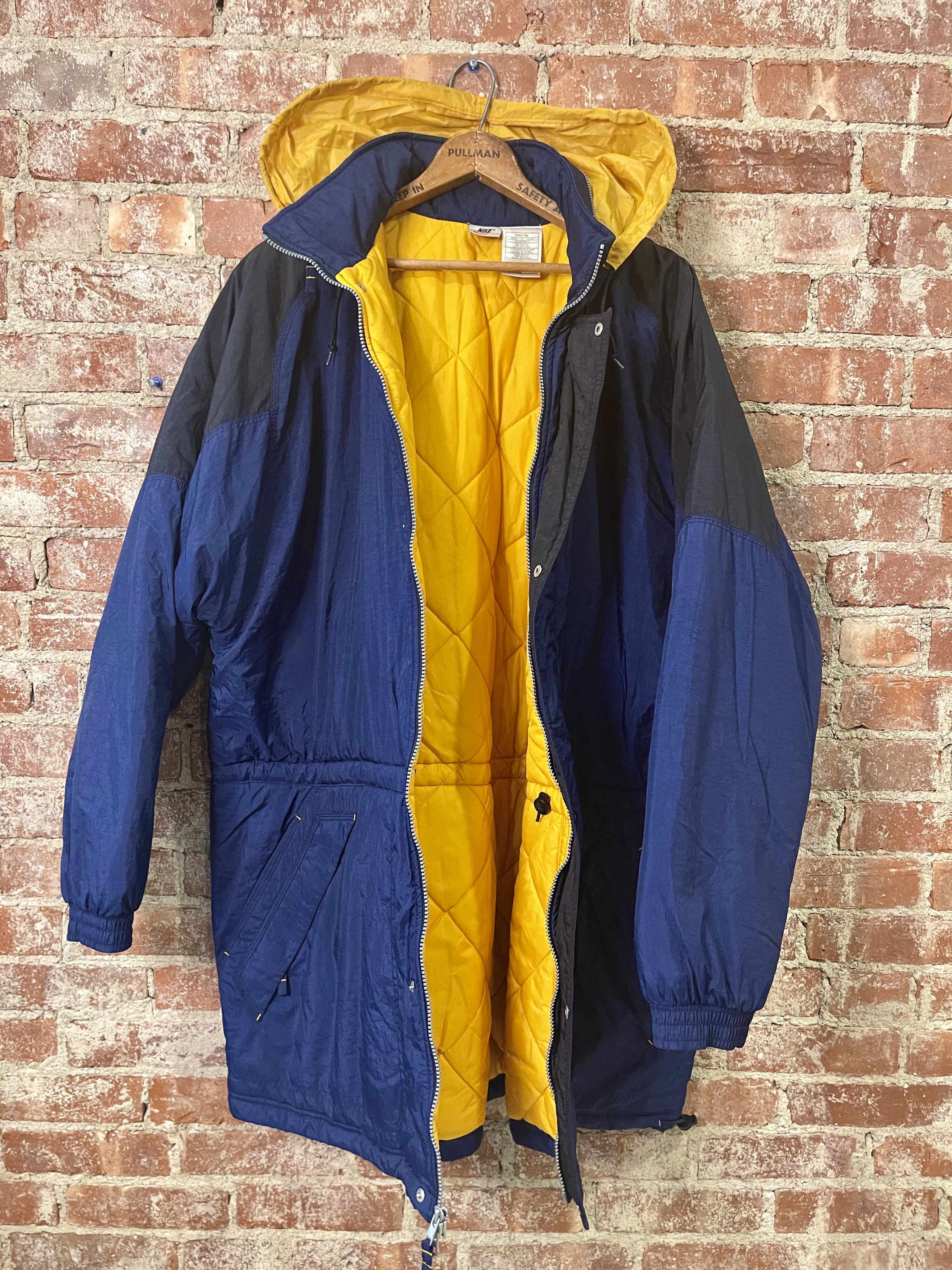 Nike × Vintage Vintage 1990's Nike Parka Jacket Size US XL / EU 56 / 4 - 4 Thumbnail
