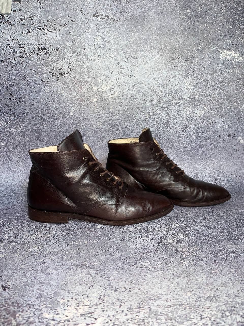 Bally Bally ISOLANA brown Lace-up ankle leather boots SIze 37 Size US 7 / IT 37 - 4 Thumbnail