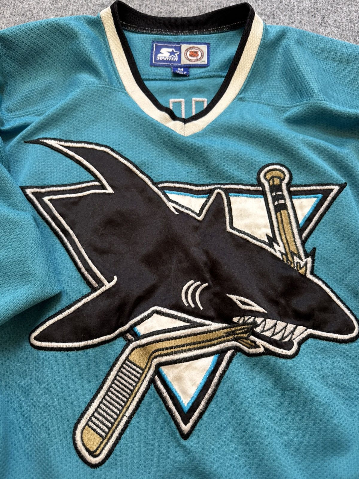 Starter NHL Jersey San Jose Sharks Dahlen vintage 1991-1993 hockey Size US M / EU 48-50 / 2 - 3 Thumbnail