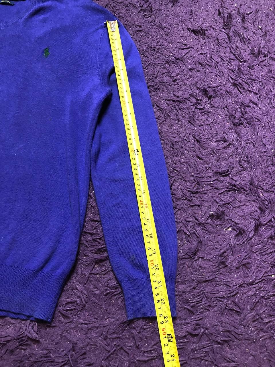 Polo Ralph Lauren Polo Ralph Lauren men's v-neck cotton sweater Size US XS / EU 42 / 0 - 9 Thumbnail