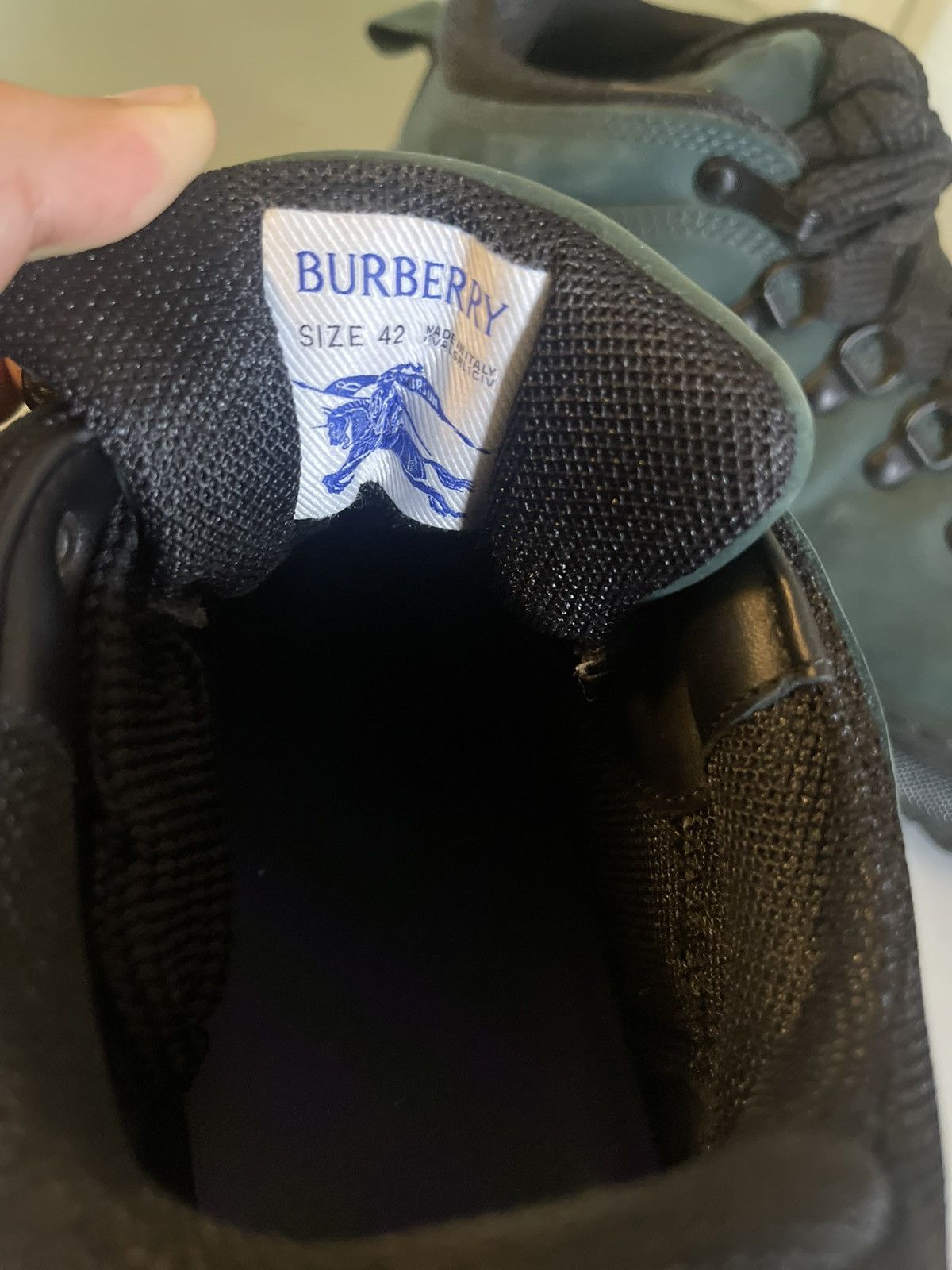 Burberry Burberry Dark Green Men’s Trek Boots Size 42 Size US 9.5 / EU 42-43 - 4 Thumbnail