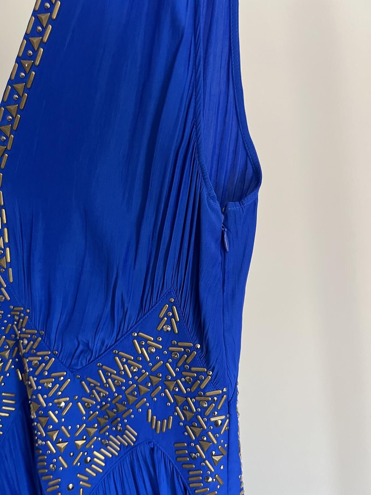Other Ramy Brook Demi Dress in Azure Blue - Size 8 - Boho Chic Size M / US 6-8 / IT 42-44 - 8 Thumbnail