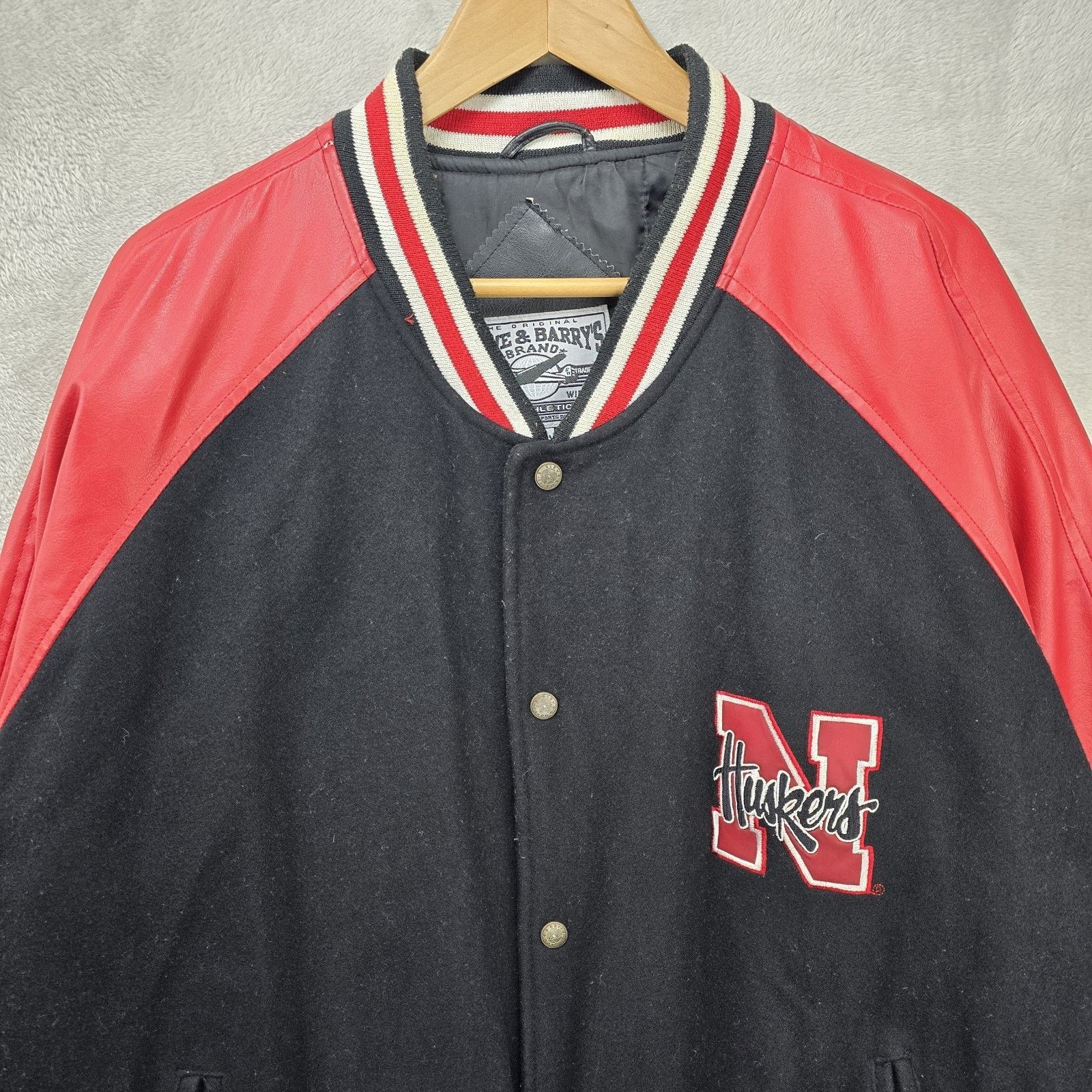Other Vintage Steve & Barry’s Nebraska Huskers Coat Jacket XL Size US XL / EU 56 / 4 - 3 Thumbnail