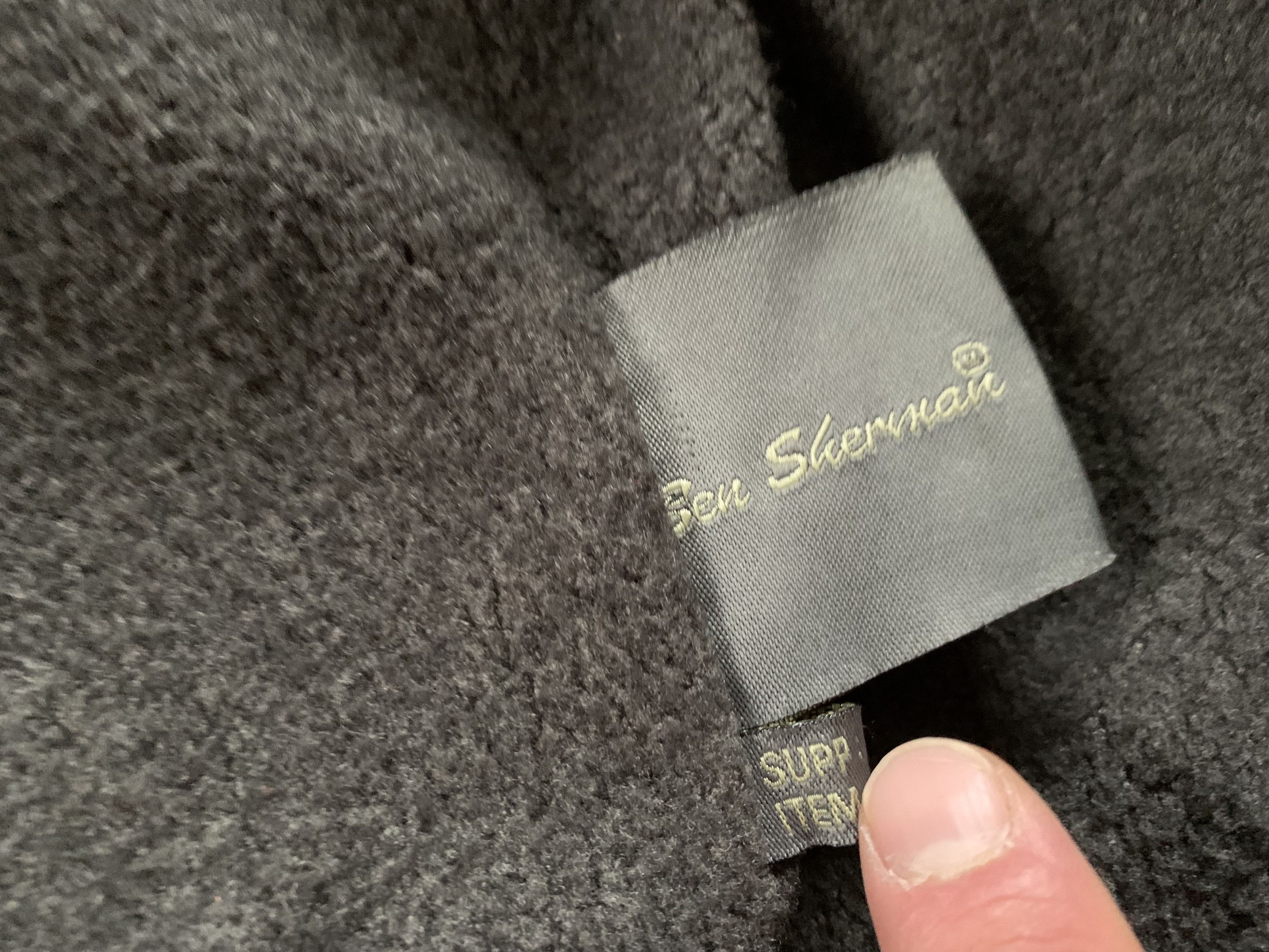 Ben Sherman × Vintage Ben Sherman Mens Vintage Leather Jacket Size US M / EU 48-50 / 2 - 10 Thumbnail