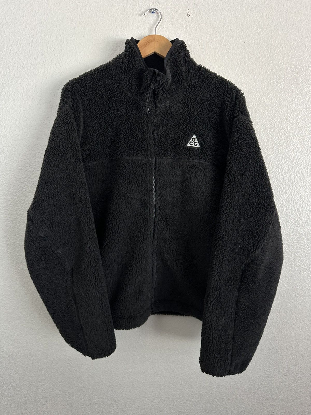 Nike ACG Nike ACG Canwell Glacier Therma-Fit Sherpa Fleece Jacket Size US XXL / EU 58 / 5 - 1 Thumbnail
