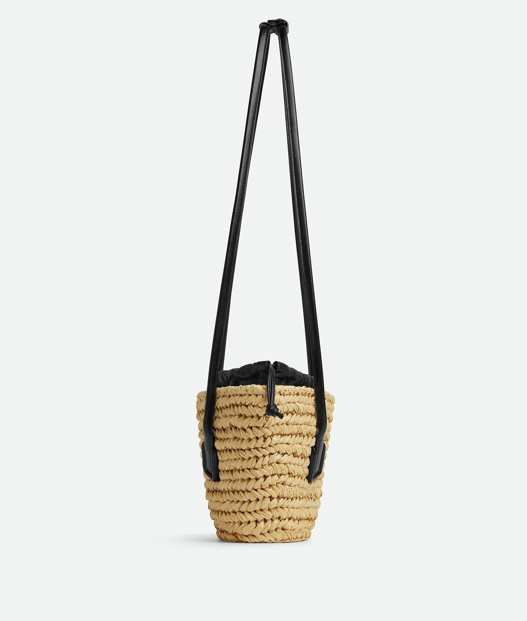 Bottega Veneta o1loc1c0824 Size: OS / Small Arco Basket in Beige/Black Size ONE SIZE - 2 Thumbnail