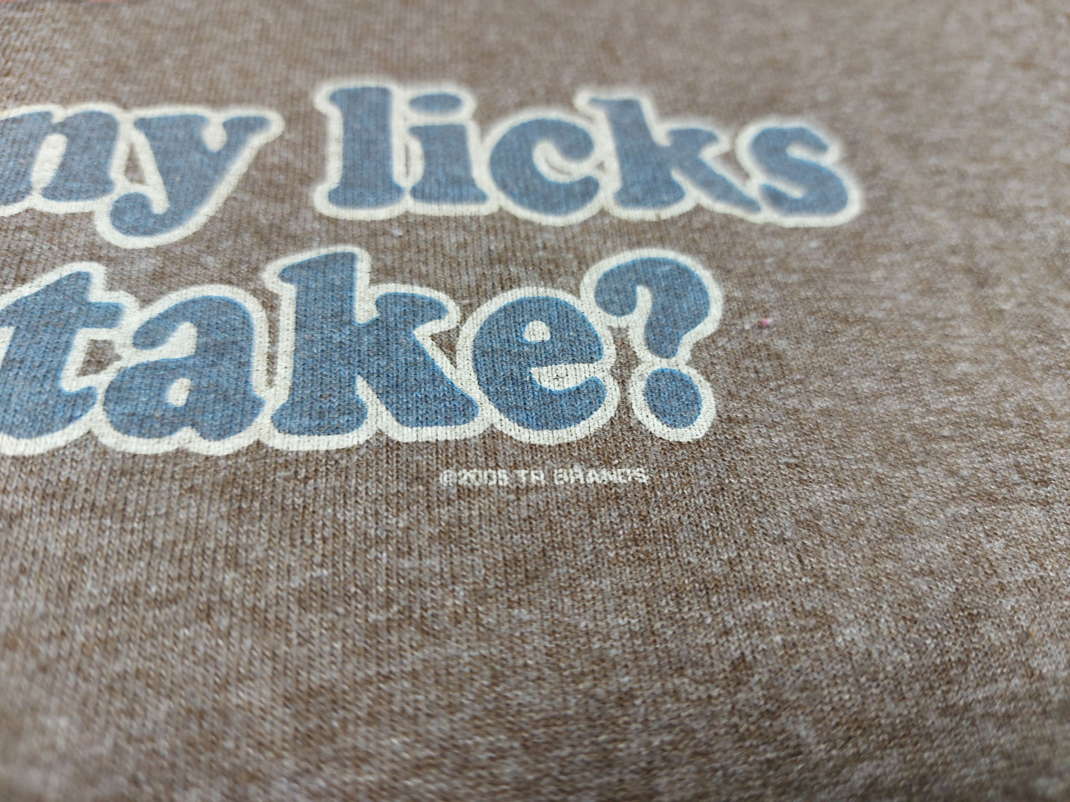 Vintage VTG 2005 Tootsie Pop Mr. Owl how many licks does it take TEE Size US L / EU 52-54 / 3 - 3 Thumbnail