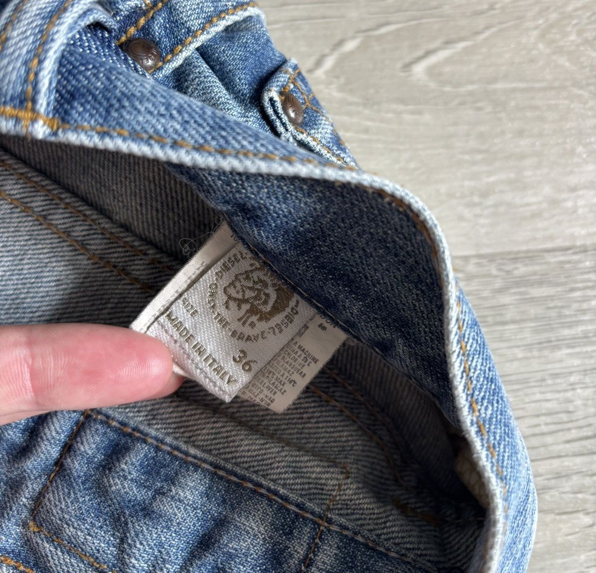 Diesel Vintage Diesel Denim Jeans Baggy Fit Logo Size US 36 / EU 52 - 9 Thumbnail